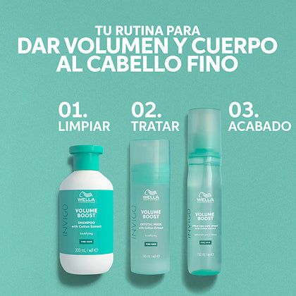 Wella Invigo - VOLUME BOOST Shampoo para cabelos finos e sem volume 1000 ml