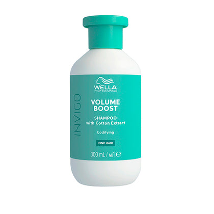 Wella Invigo - Champú VOLUME BOOST cabello fino y sin volumen 300 ml