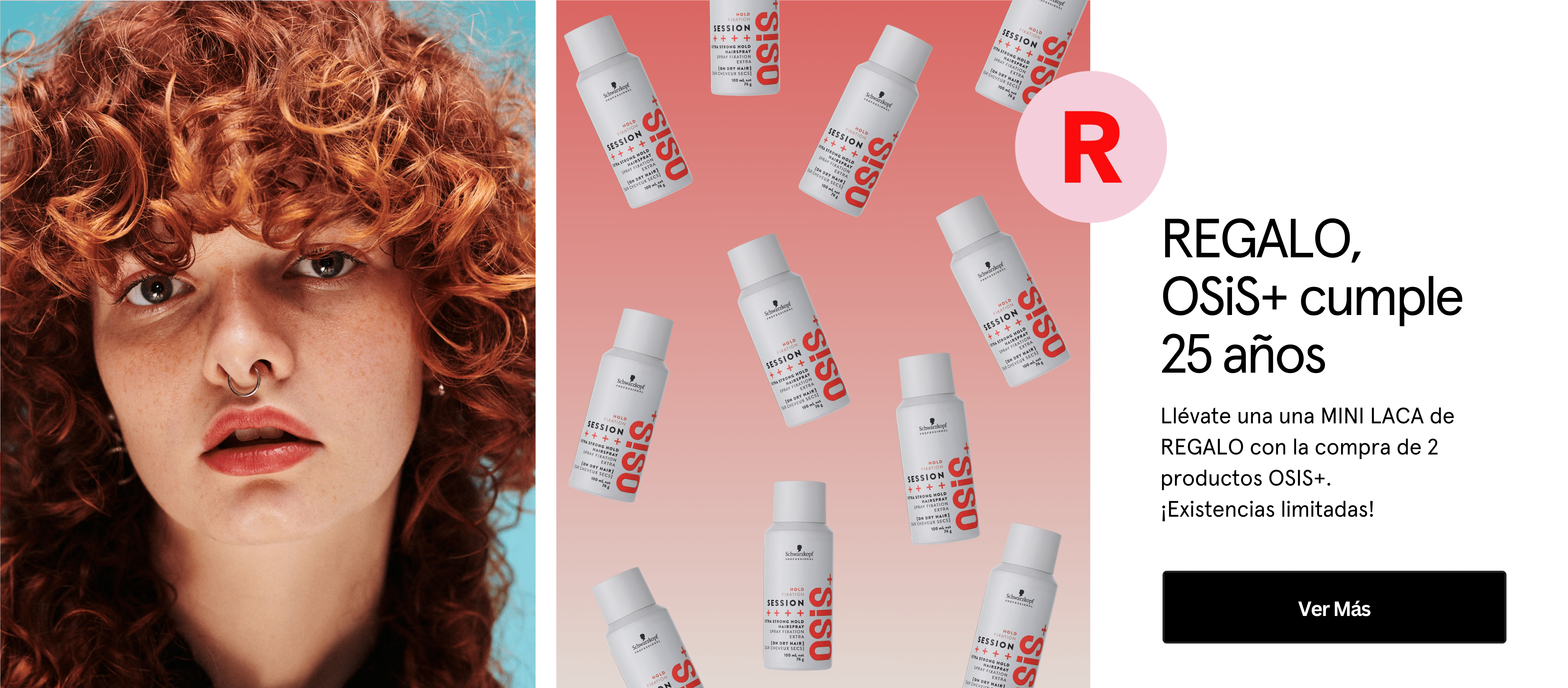 Regalos Osis+ 25 años en Roberta Online