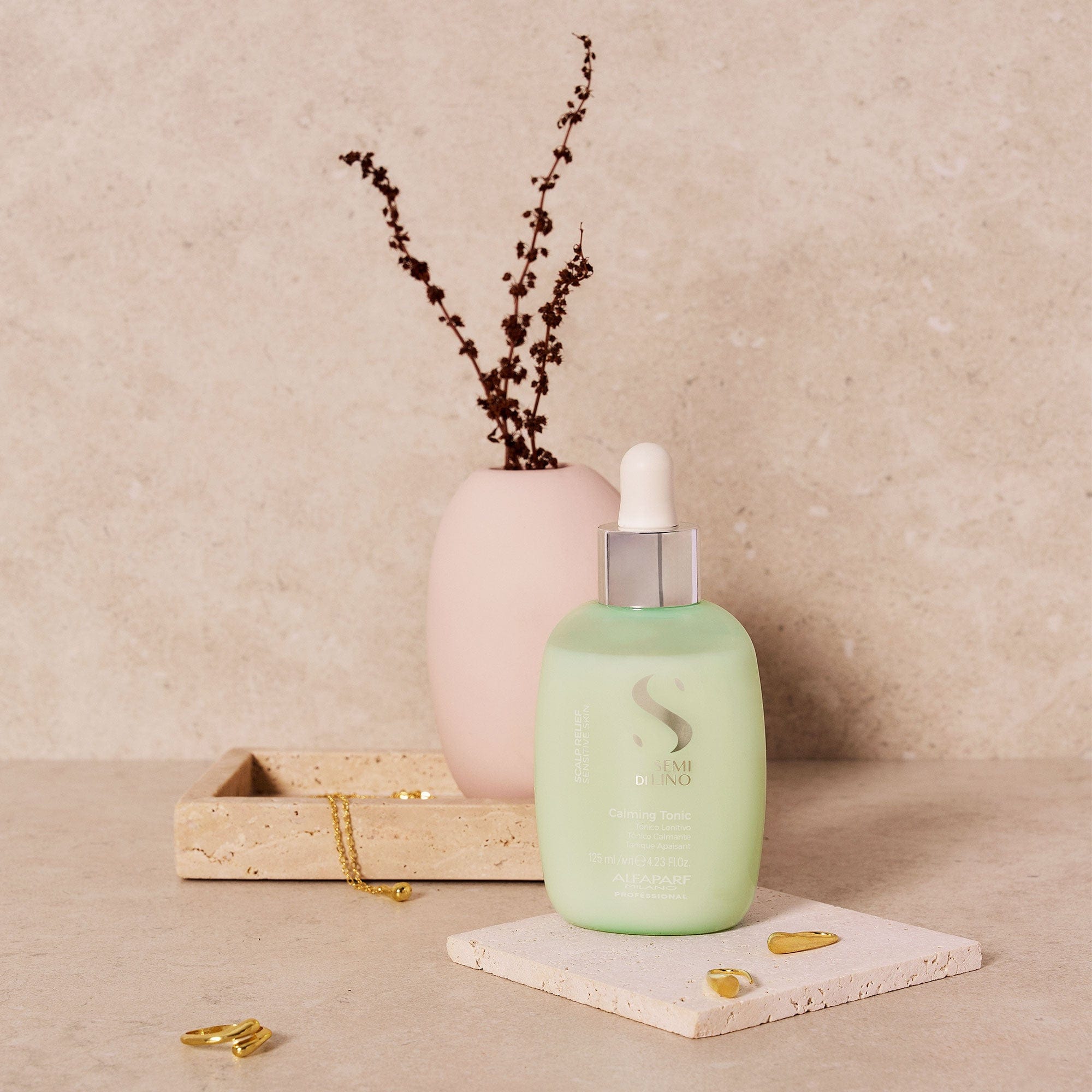 Alfaparf Aceite Capilar Alfaparf Semi di Lino Scalp Relief Calming Tonic 125 ml Roberta Beauty Club Tienda Online Productos de Peluqueria