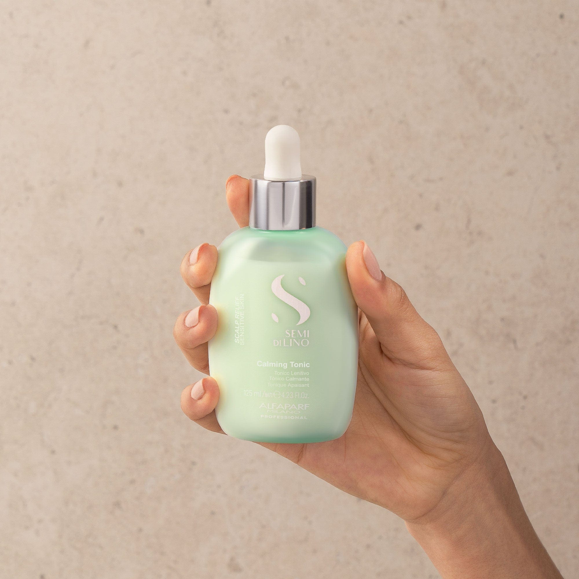 Alfaparf Aceite Capilar Alfaparf Semi di Lino Scalp Relief Calming Tonic 125 ml Roberta Beauty Club Tienda Online Productos de Peluqueria