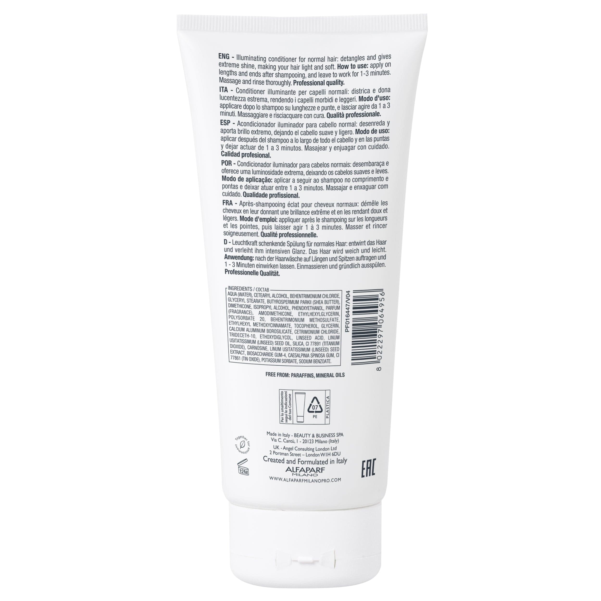 Alfaparf Acondicionador Alfaparf Semi di Lino Diamond Illuminating Conditioner 200 ml Roberta Beauty Club Tienda Online Productos de Peluqueria