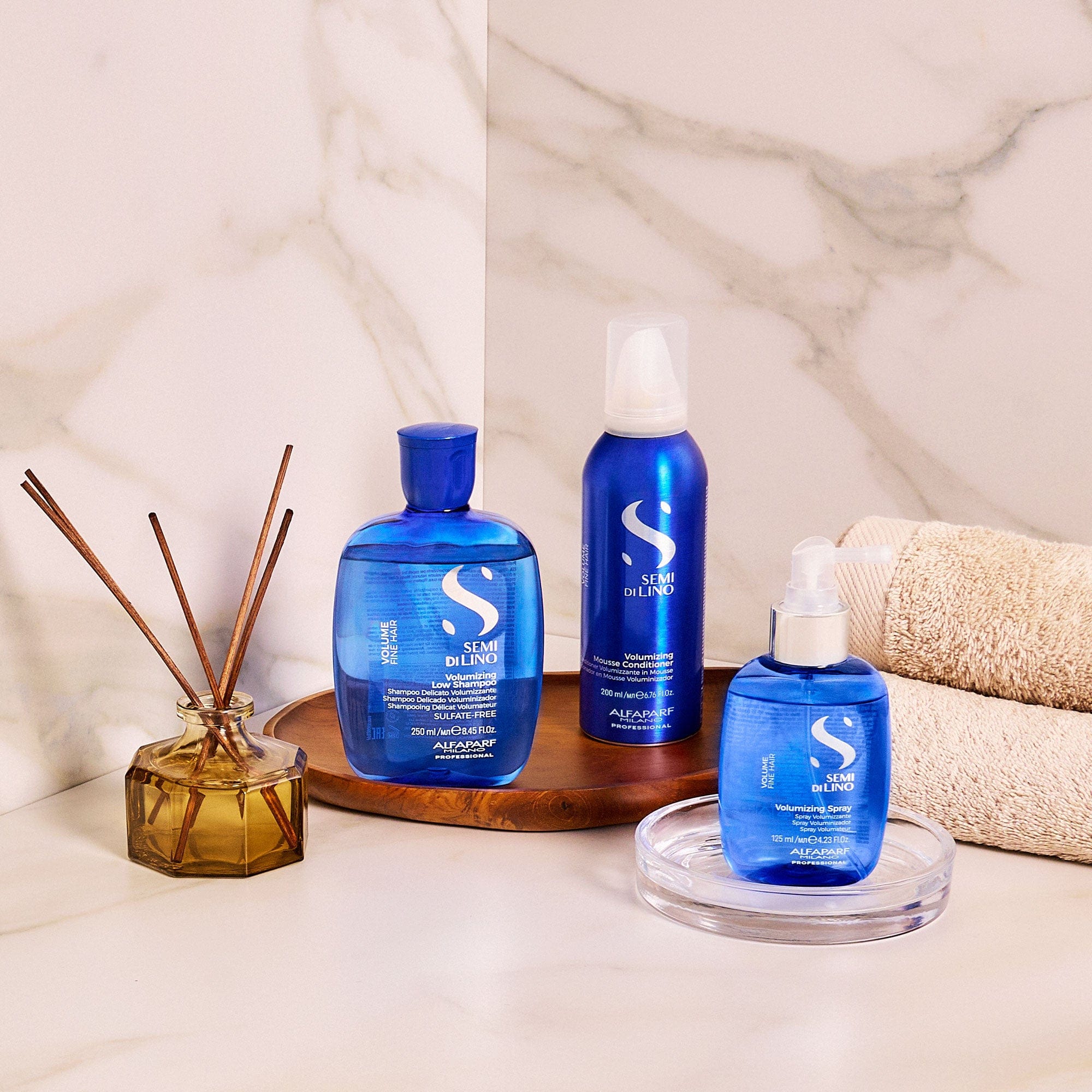 Alfaparf Champú Alfaparf Semi di Lino Volume Volumizing Low Shampoo 250 ml Roberta Beauty Club Tienda Online Productos de Peluqueria