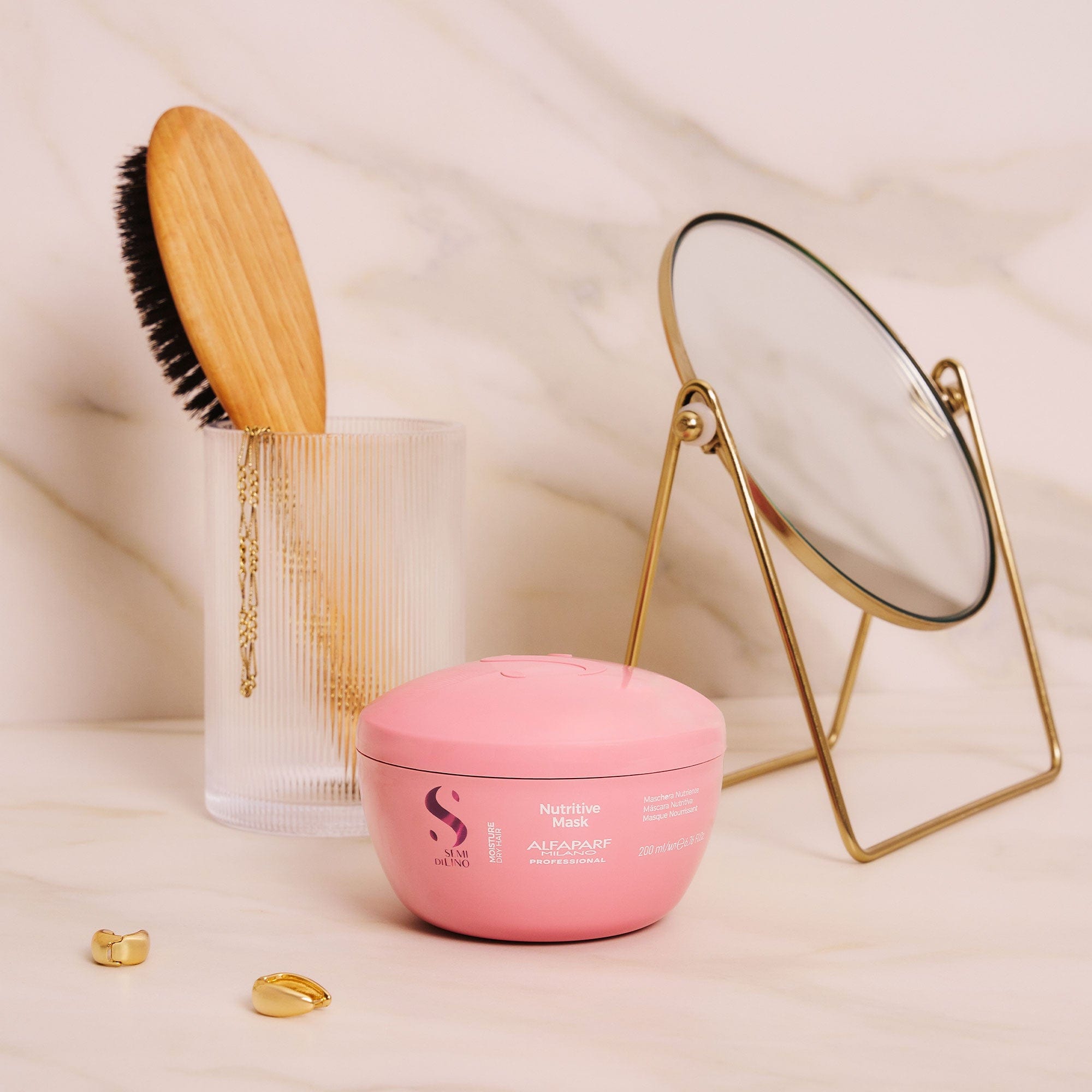 Alfaparf Mascarilla Alfaparf Semi di Lino Moisture Nutritive Mask 200 ml Roberta Beauty Club Tienda Online Productos de Peluqueria