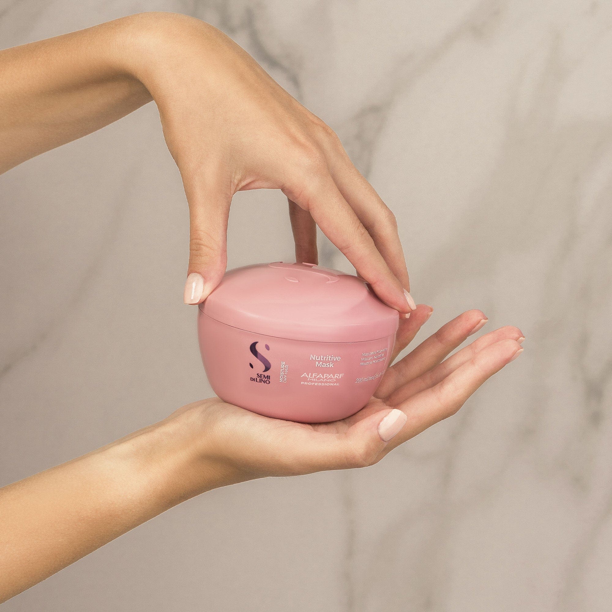 Alfaparf Mascarilla Alfaparf Semi di Lino Moisture Nutritive Mask 200 ml Roberta Beauty Club Tienda Online Productos de Peluqueria
