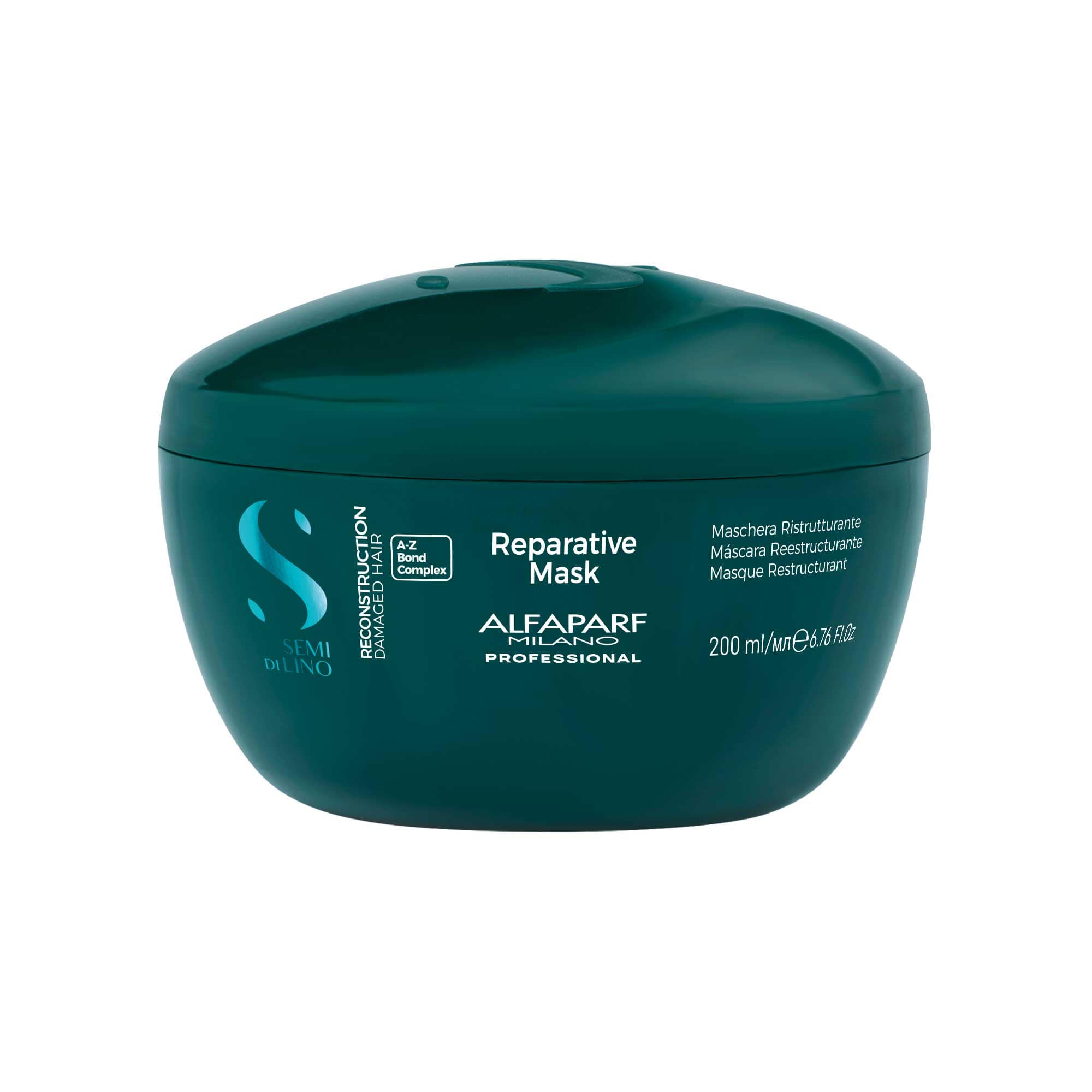 Alfaparf Mascarilla Alfaparf Semi di Lino Reconstruction Reparative Mask 200 ml Roberta Beauty Club Tienda Online Productos de Peluqueria