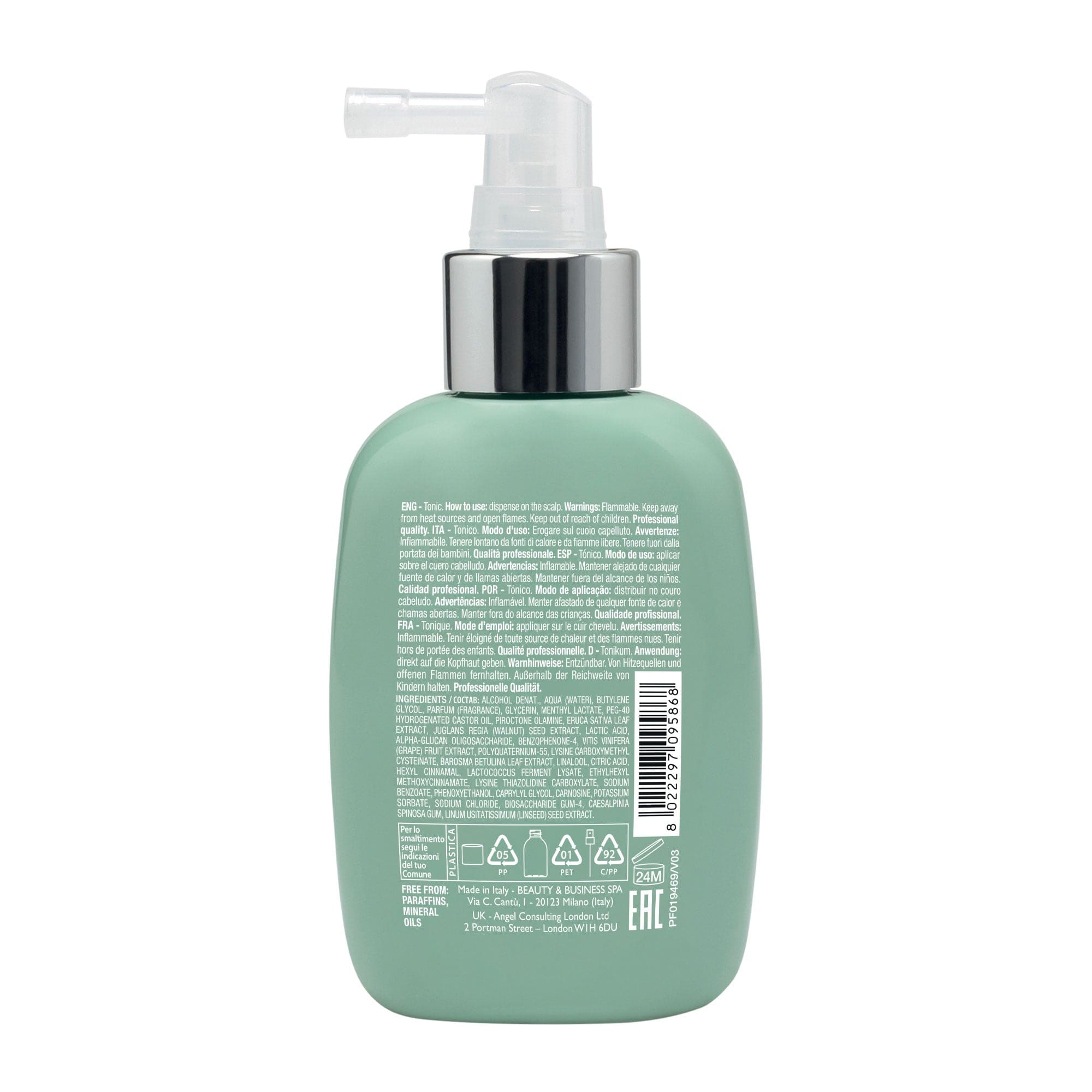 Alfaparf Tratamiento Alfaparf Semi di Lino Scalp Renew Energizing Tonic 125 ml Roberta Beauty Club Tienda Online Productos de Peluqueria