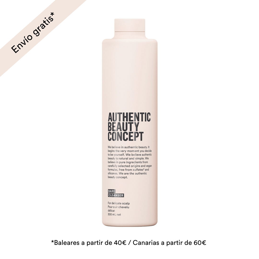 Authentic Beauty Concept Champú BARE CLEANSER Shampoo 300ml Roberta Beauty Club Tienda Online Productos de Peluqueria