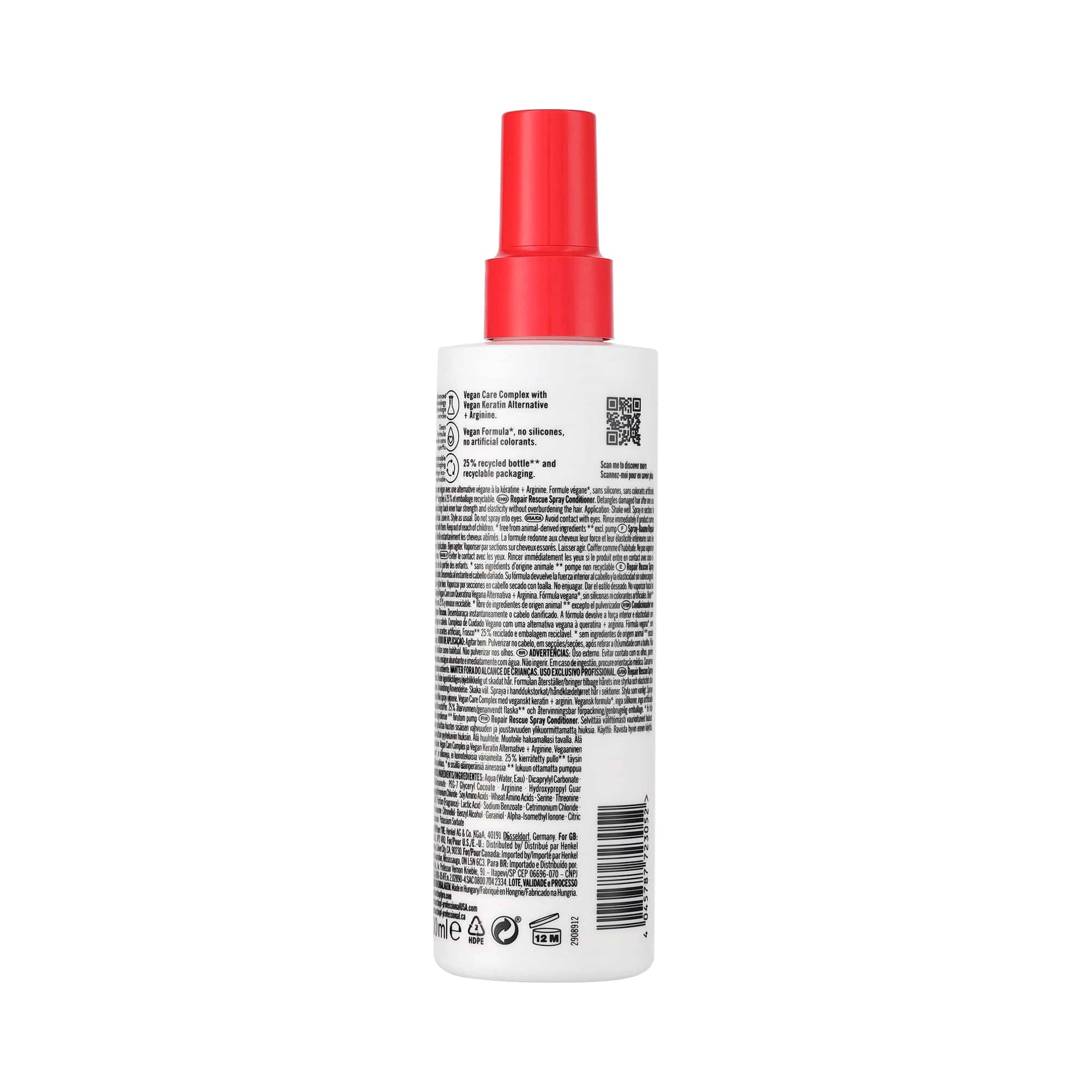 BC Bonacure Conditioners Bonacure Repair Rescue Spray Acondicionador 200ml Roberta Beauty Club Tienda Online Productos de Peluqueria