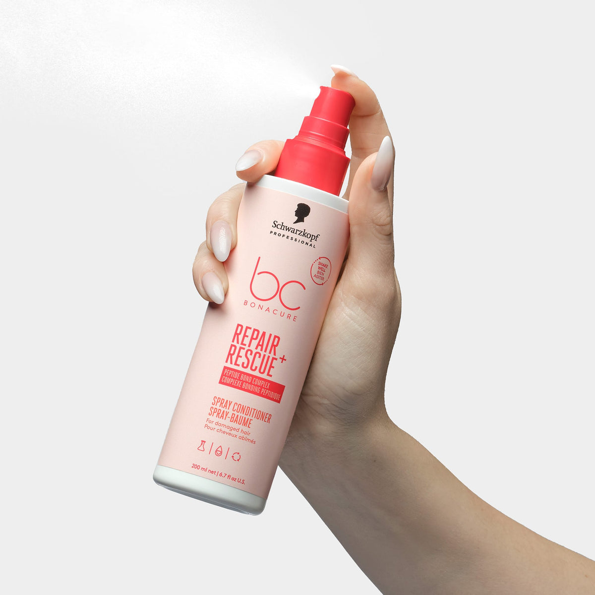 BC Bonacure Conditioners Bonacure Repair Rescue Spray Acondicionador 200ml Roberta Beauty Club Tienda Online Productos de Peluqueria
