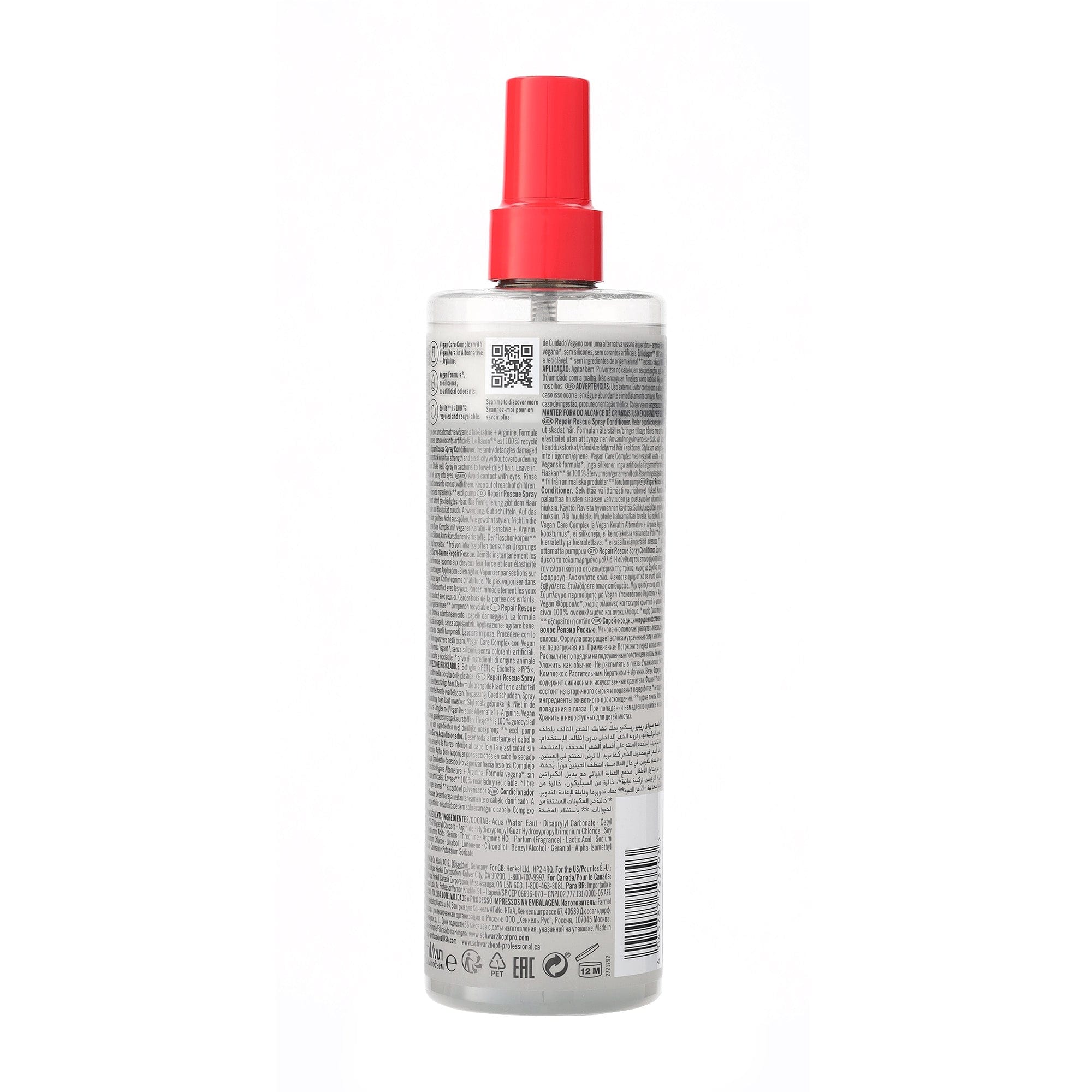 BC Bonacure Conditioners Bonacure Repair Rescue Spray Acondicionador 400ml Roberta Beauty Club Tienda Online Productos de Peluqueria