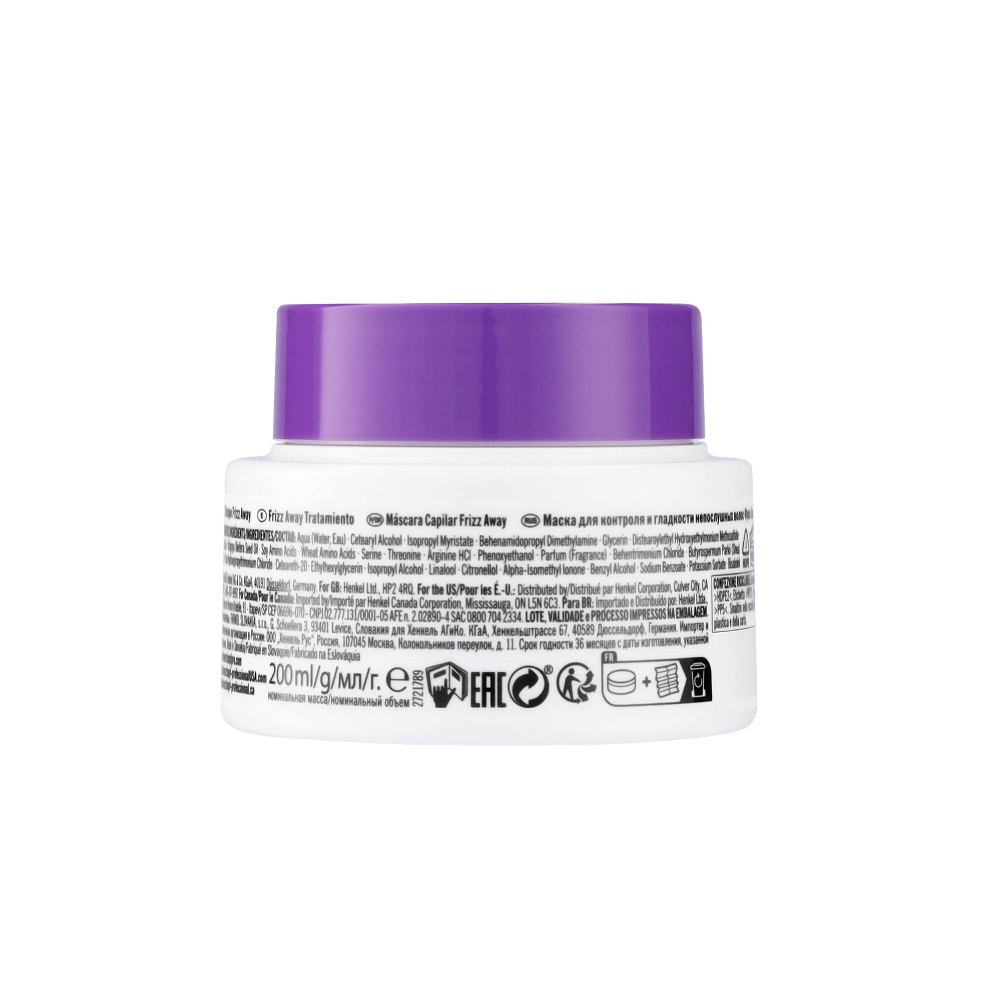 BC Bonacure Hair Care Bonacure Frizz Away Tratamiento 200ml Roberta Beauty Club Tienda Online Productos de Peluqueria