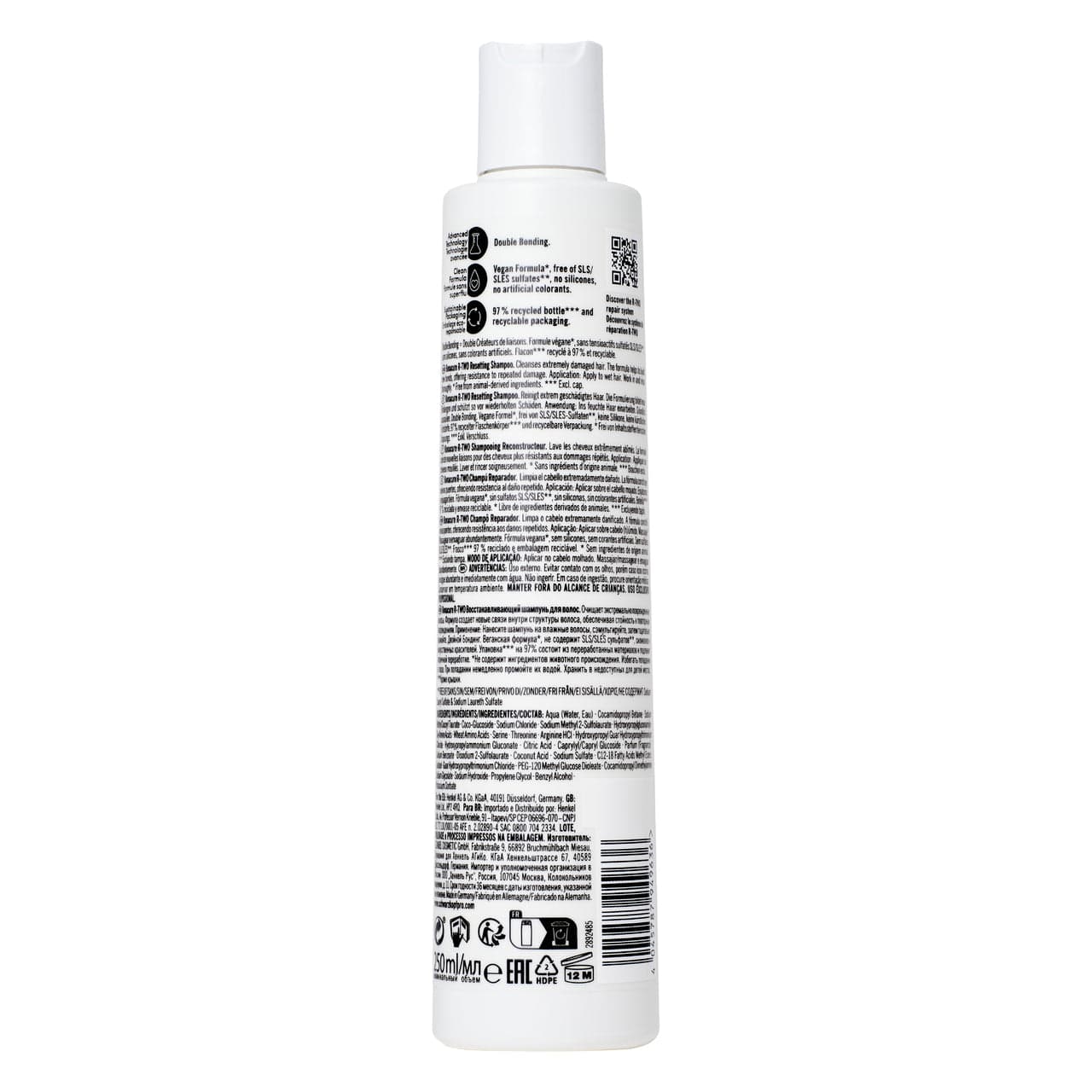 BC Bonacure Shampoo BC Bonacure R-TWO Champú Restaurador 250ml Roberta Beauty Club Tienda Online Productos de Peluqueria