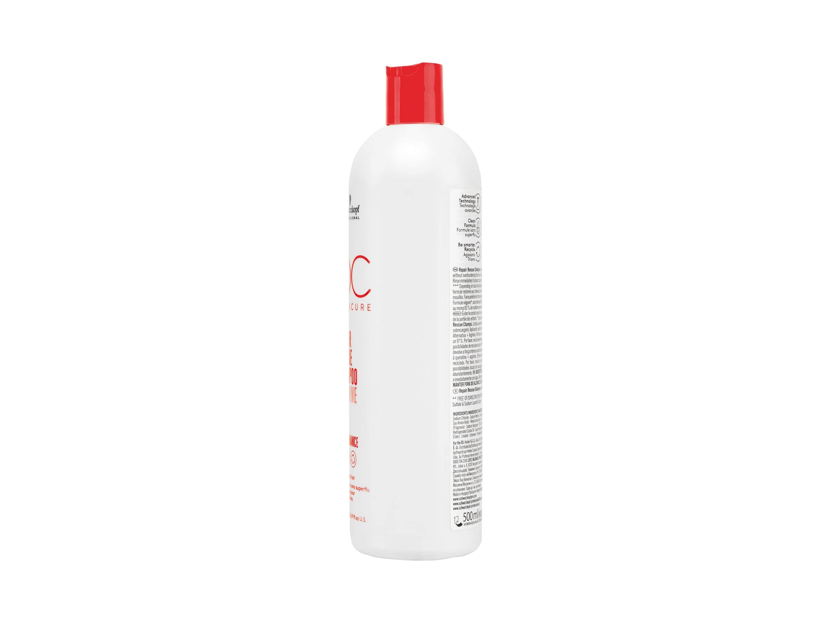 BC Bonacure Shampoo Bonacure Repair Rescue Champú 500ml Roberta Beauty Club Tienda Online Productos de Peluqueria