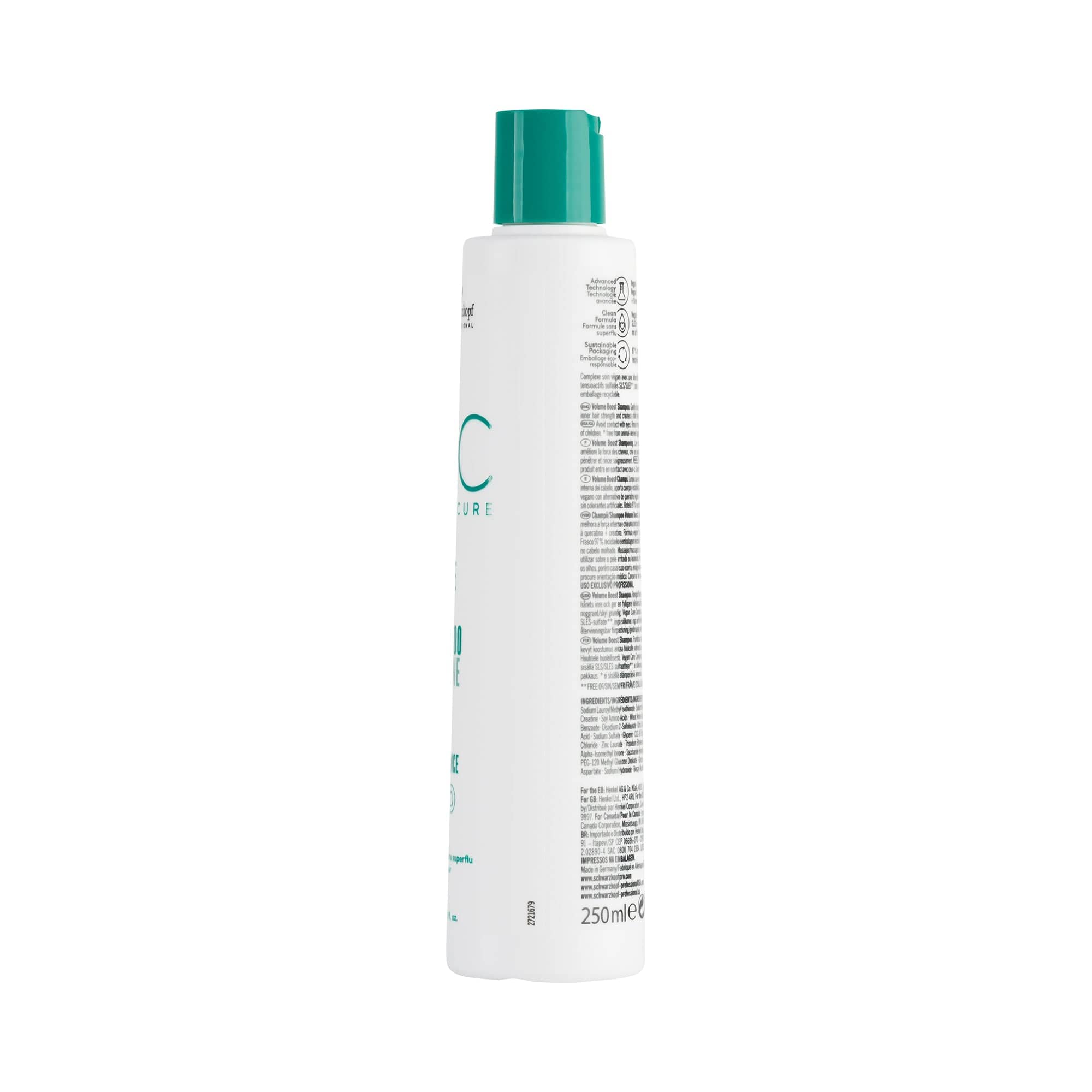 BC Bonacure Shampoo Bonacure Volume Boost Champú 250ml Roberta Beauty Club Tienda Online Productos de Peluqueria