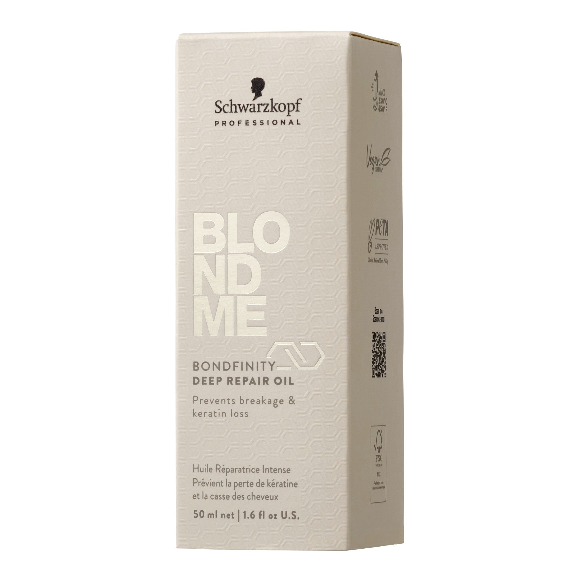 BlondMe Aceite Capilar Aceite Reparador Intensivo Bondfinity de BLONDME 50ml Roberta Beauty Club Tienda Online Productos de Peluqueria