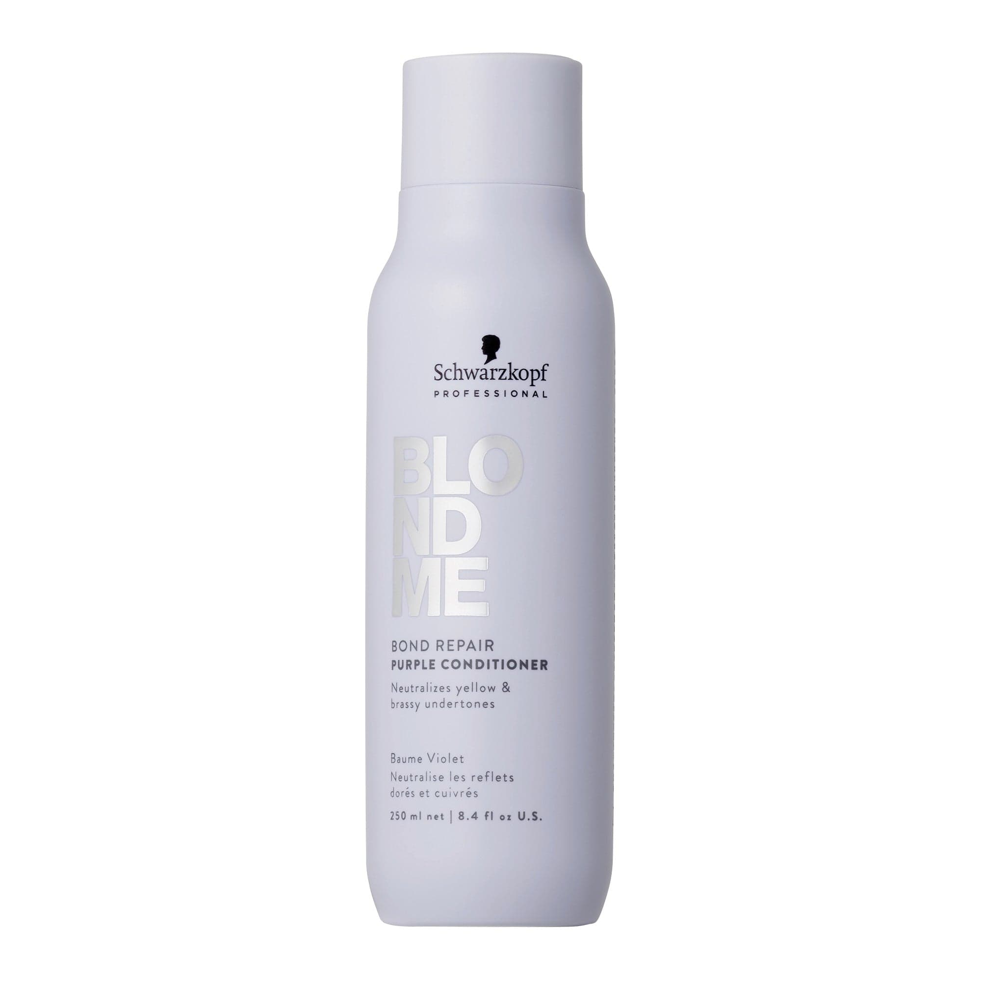 BlondMe Champú Acondicionador Morado Bond Repair de BLONDME 250ml Roberta Beauty Club Tienda Online Productos de Peluqueria