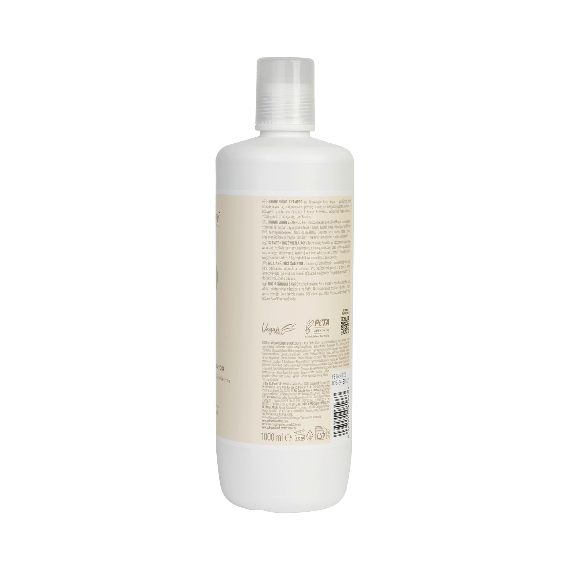 BlondMe Champú Champú Iluminador Bond Repair de BLONDME 1000ml Roberta Beauty Club Tienda Online Productos de Peluqueria