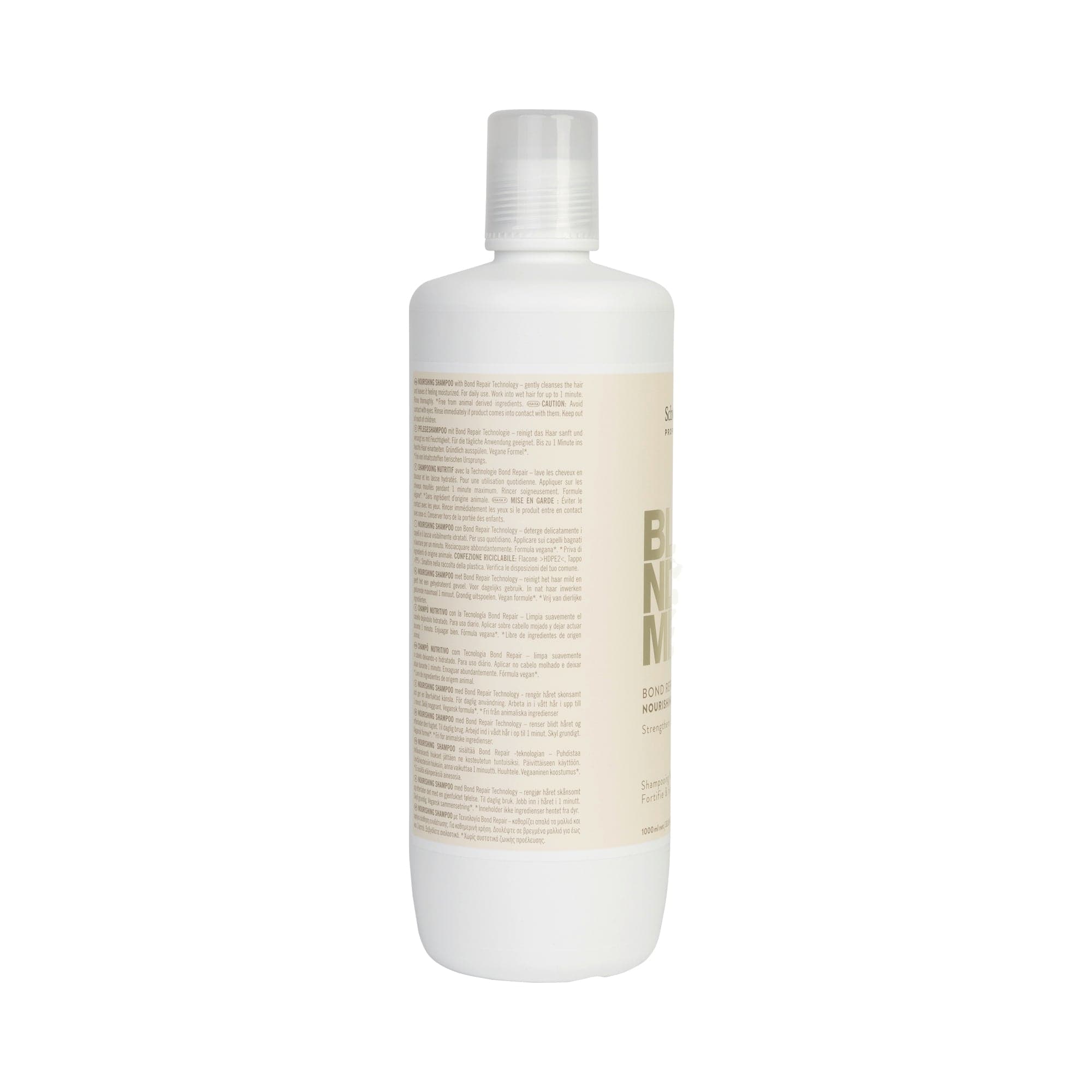 BlondMe Champú Champú Nutritivo Bond Repair de BLONDME 1000ml Roberta Beauty Club Tienda Online Productos de Peluqueria