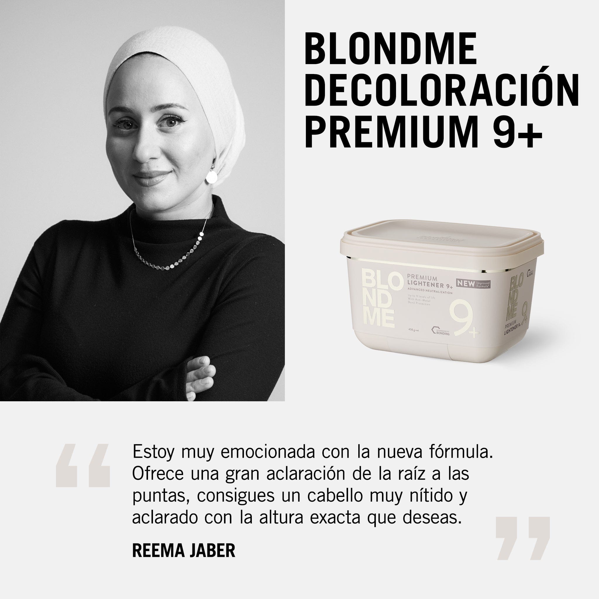 Blondme Decolorante BLONDME Decoloración Premium 9+ 450g Roberta Beauty Club Tienda Online Productos de Peluqueria