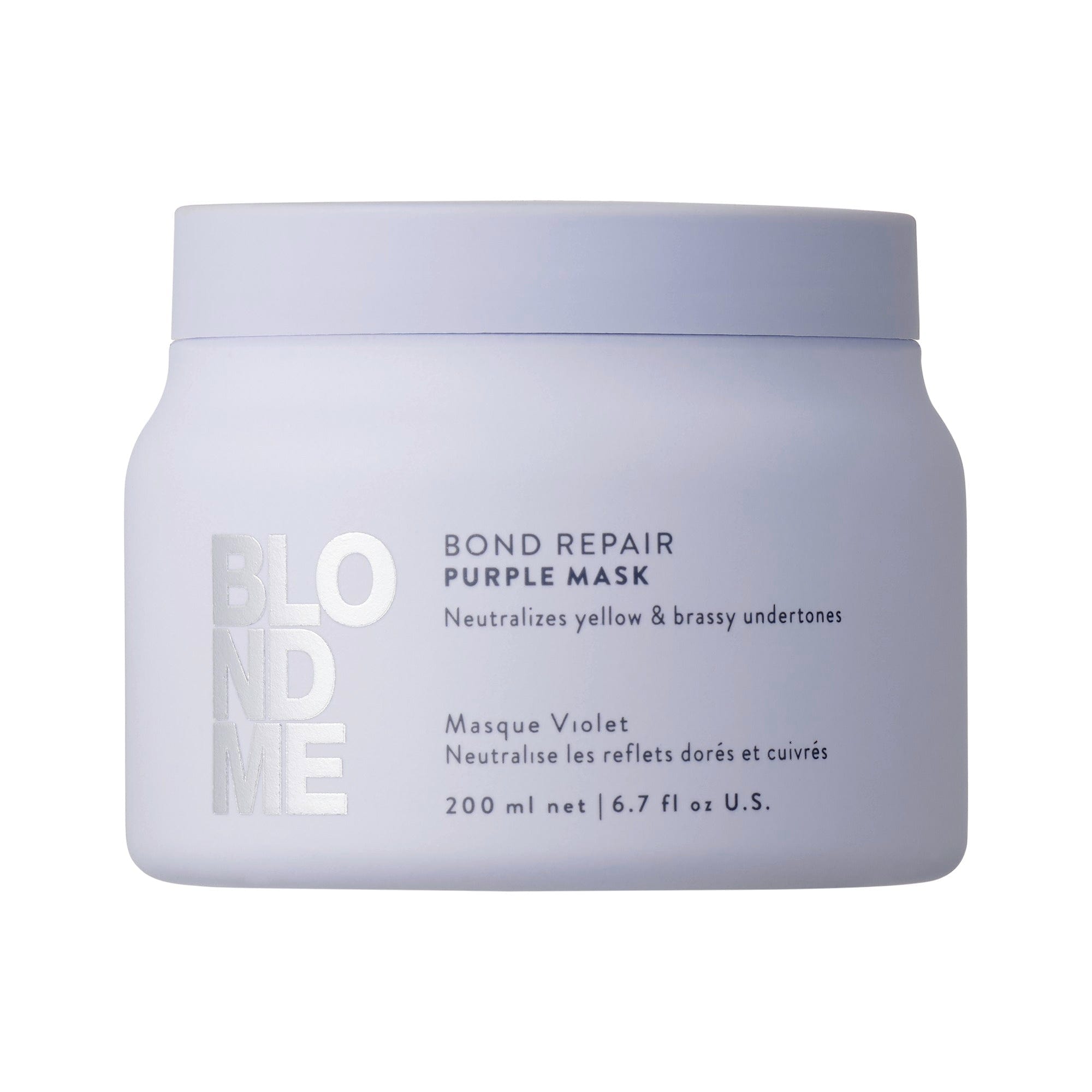 BlondMe Mascarilla Capilar Tratamiento Morado Bond Repair de BLONDME 200ml Roberta Beauty Club Tienda Online Productos de Peluqueria