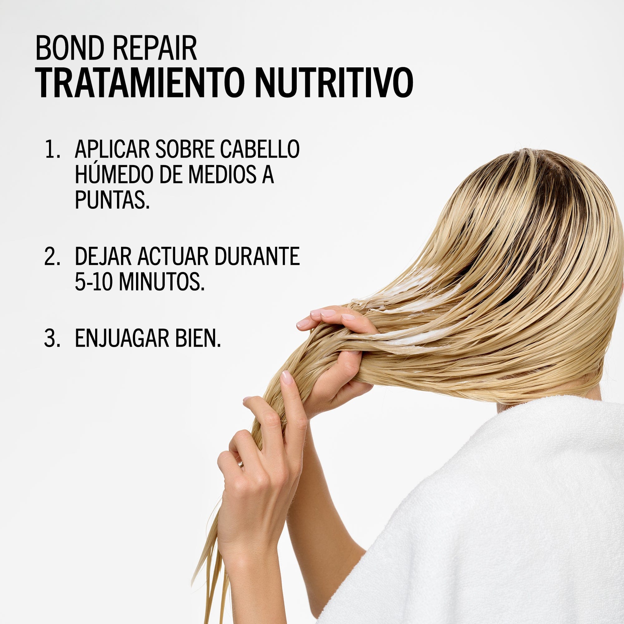 BlondMe Mascarilla Capilar Tratamiento Nutritivo Bond Repair de BLONDME 200ml Roberta Beauty Club Tienda Online Productos de Peluqueria