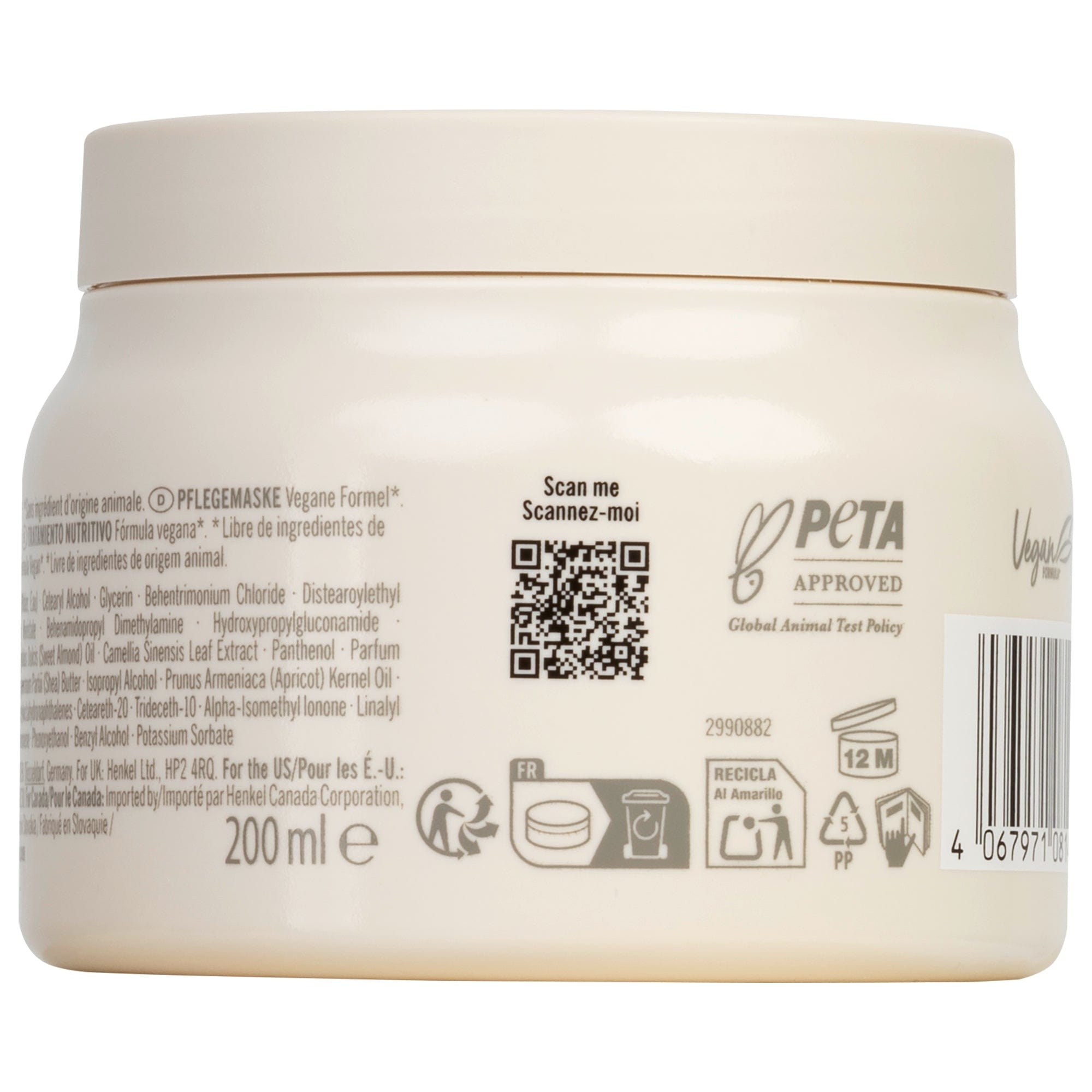 BlondMe Mascarilla Capilar Tratamiento Nutritivo Bond Repair de BLONDME 200ml Roberta Beauty Club Tienda Online Productos de Peluqueria