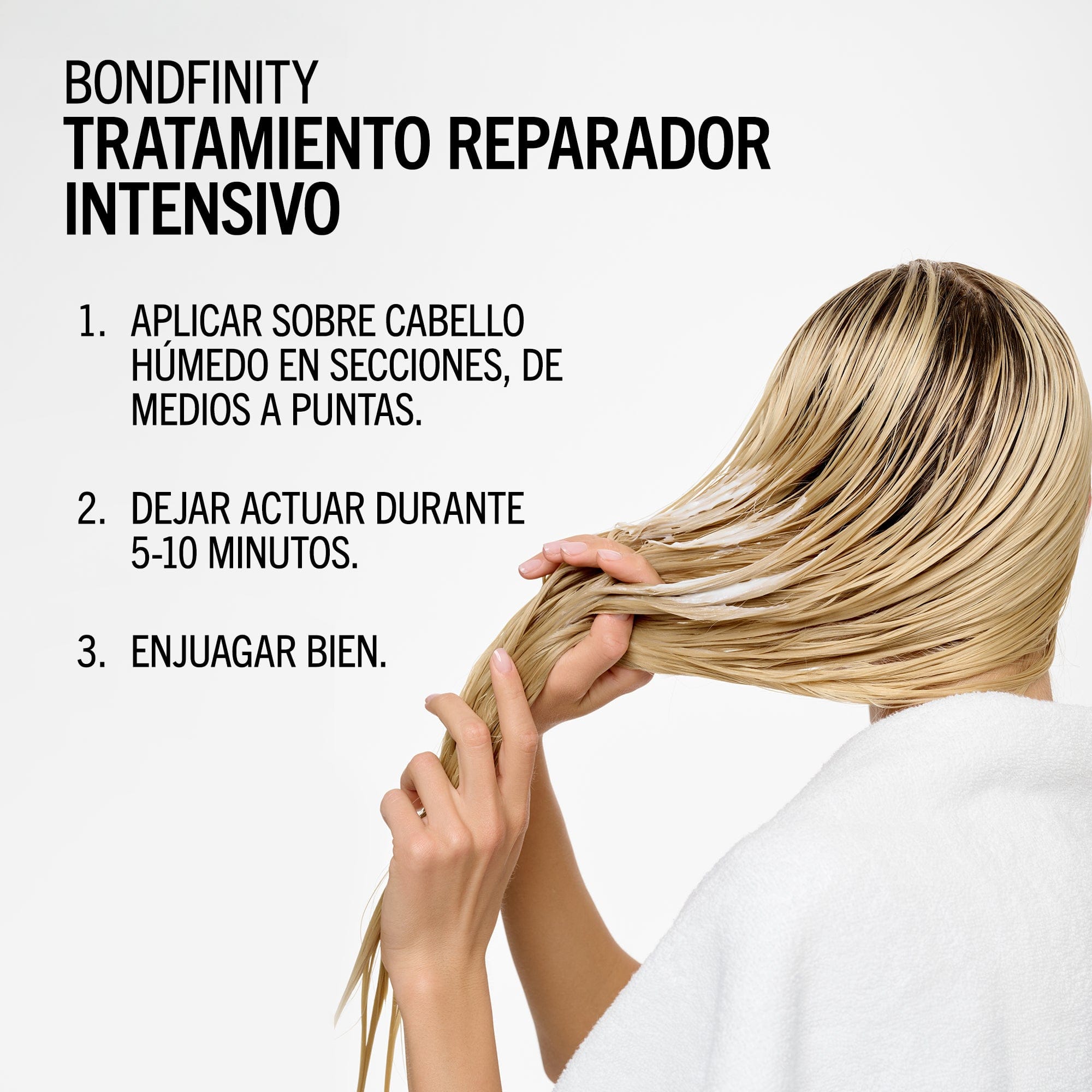 BlondMe Mascarilla Capilar Tratamiento Reparador Intensivo Bondfinity de BLONDME 500ml Roberta Beauty Club Tienda Online Productos de Peluqueria