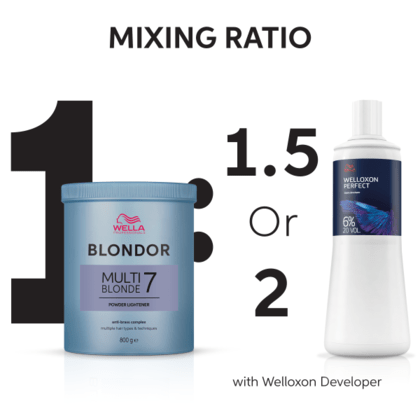 Blondor Decoloración Wella BLONDOR MULTI BLONDE Decoloración 800ml Roberta Beauty Club Tienda Online Productos de Peluqueria