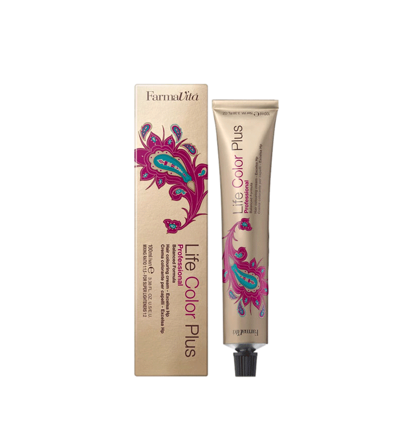 Farmavita Tinte Tinte Life Color Plus 6/3 -Rubio Oscuro Dorado-100ml Roberta Beauty Club Tienda Online Productos de Peluqueria
