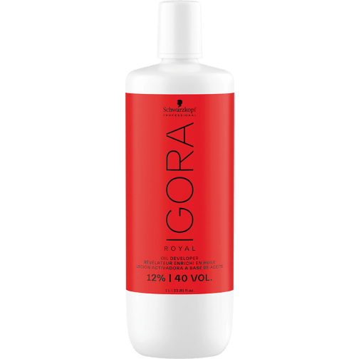 Igora Oxigenada IGORA ROYAL Loción Activadora a base de Aceite 12% / 40 Vol. 1000ml Roberta Beauty Club Tienda Online Productos de Peluqueria