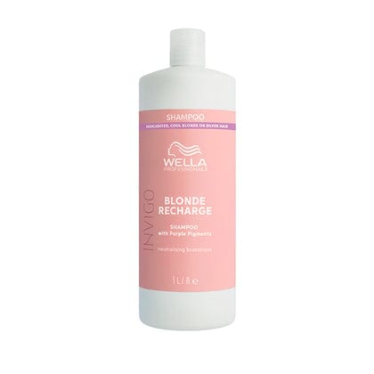 Invigo Champú Wella Invigo - Champú BLONDE RECHARGE cabello rubio 1000 ml Roberta Beauty Club Tienda Online Productos de Peluqueria