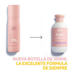 Invigo Champú Wella Invigo - Champú BLONDE RECHARGE cabello rubio 300 ml Roberta Beauty Club Tienda Online Productos de Peluqueria