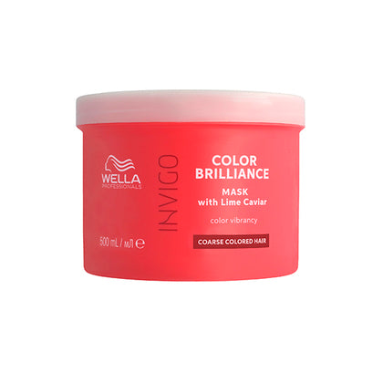 Invigo Mascarilla Capilar Wella Invigo - Mascarilla COLOR BRILLIANCE cabello teñido grueso 500 ml Roberta Beauty Club Tienda Online Productos de Peluqueria