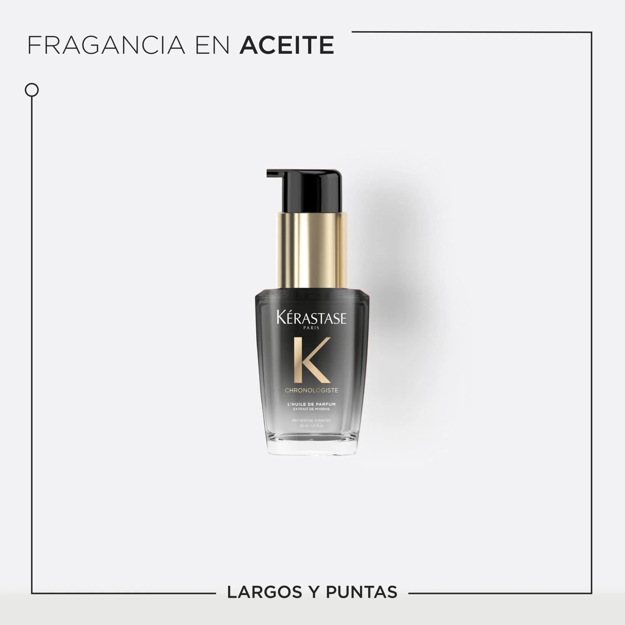 KÉRASTASE Aceite Capilar KERASTASE CHRONOLOGISTE Huile de Parfum 30 ml Roberta Beauty Club Tienda Online Productos de Peluqueria