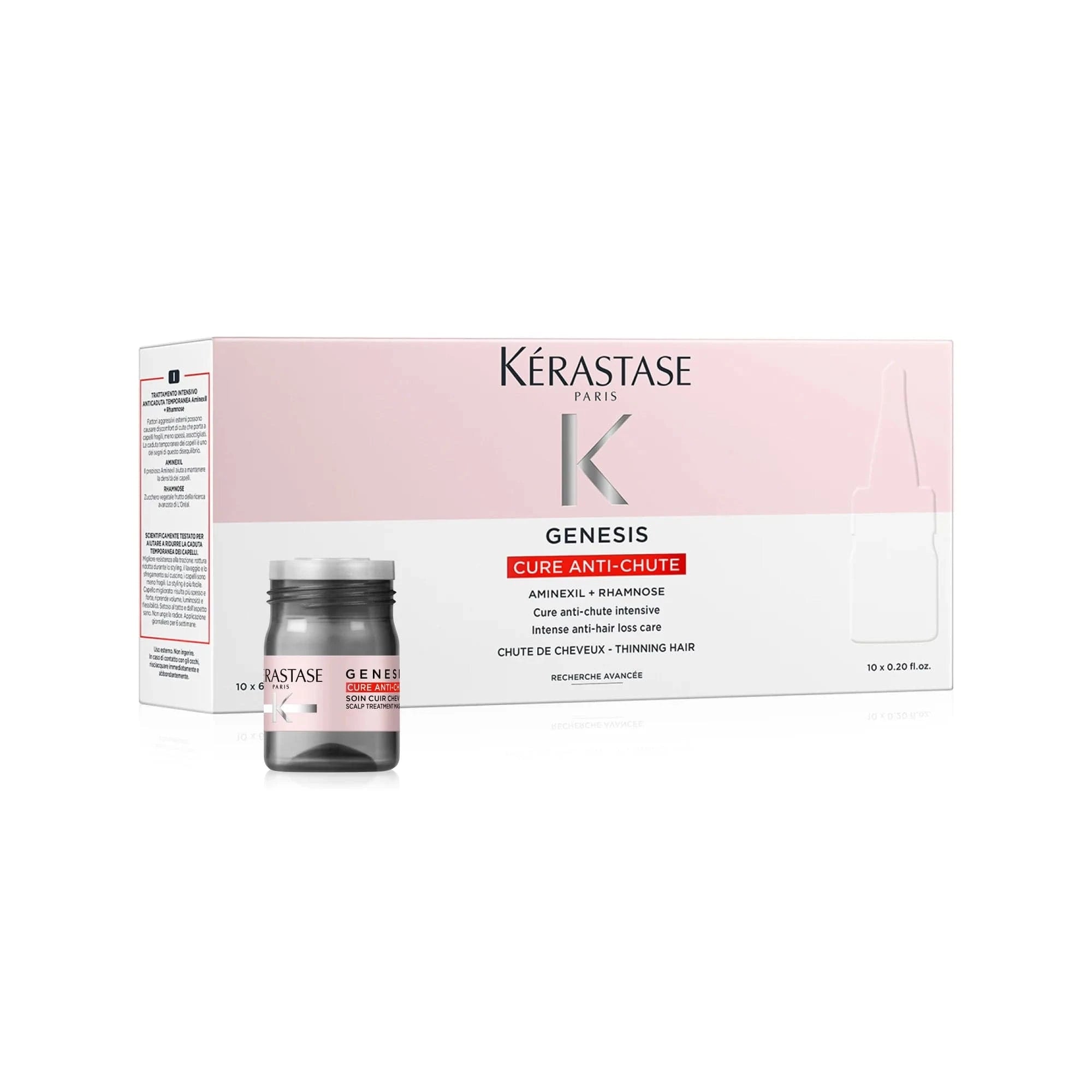 KÉRASTASE Tratamiento KERASTASE GENESIS Cure Anti-chute Ampollas Anti-Caída 10x6ml Roberta Beauty Club Tienda Online Productos de Peluqueria