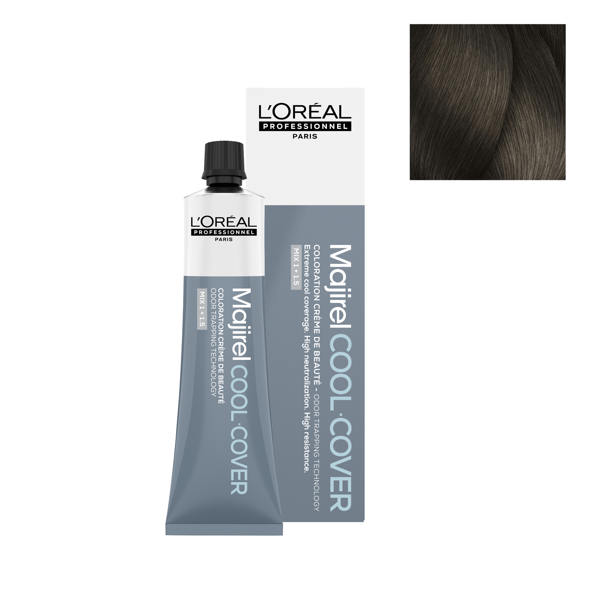 L'Oréal Professionnel Hair Color Tinte Majirel Cool Cover 6 - 60ml | Rubio Oscuro - L'Oréal Professionnel Roberta Beauty Club Tienda Online Productos de Peluqueria
