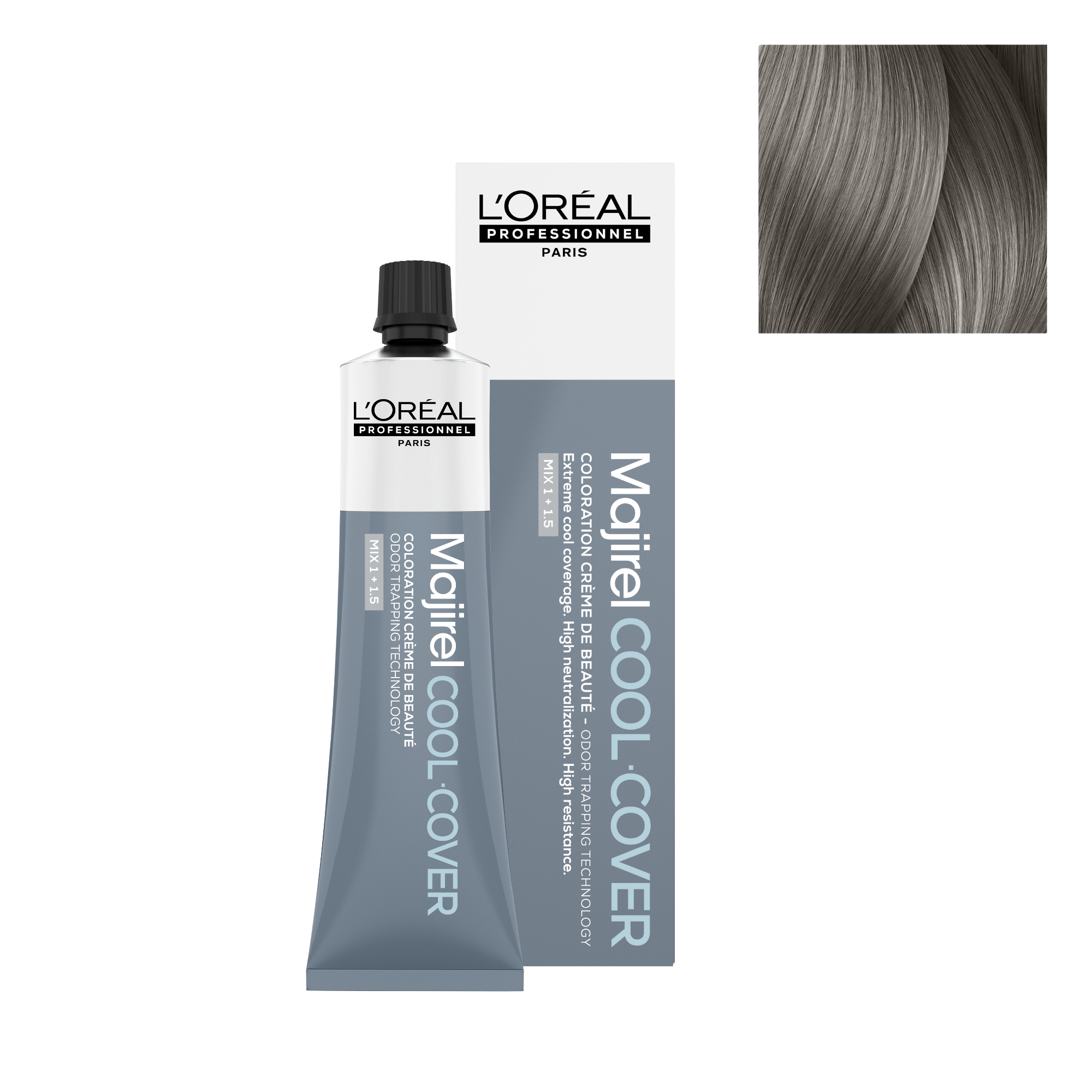 L'Oréal Professionnel Hair Color Tinte Majirel Cool Cover 8.1 - 60ml | Rubio Claro Ceniza - L'Oréal Professionnel Roberta Beauty Club Tienda Online Productos de Peluqueria