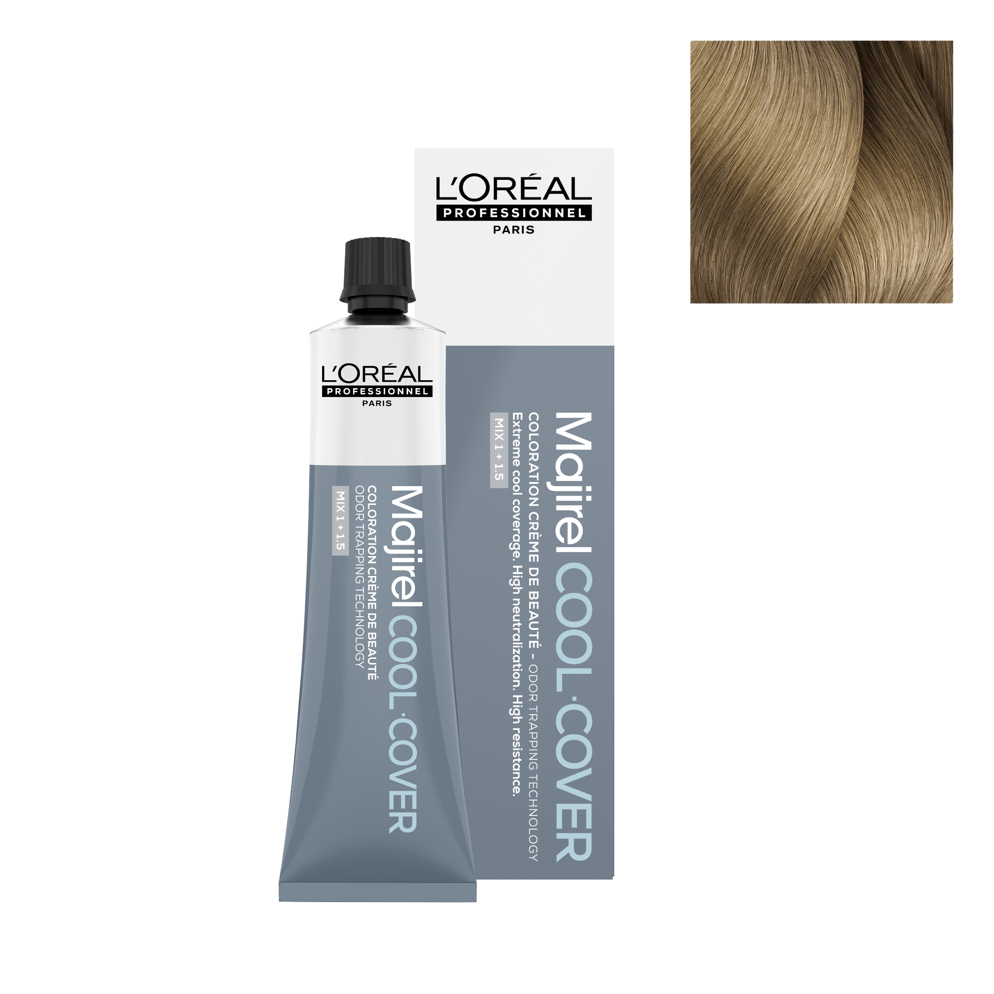 L'Oréal Professionnel Hair Color Tinte Majirel Cool Cover 9 - 60ml | Rubio Muy Claro - L'Oréal Professionnel Roberta Beauty Club Tienda Online Productos de Peluqueria