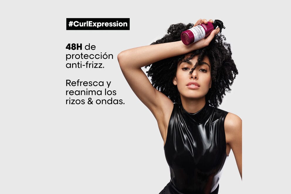 L'Oréal Professionnel Hair Styling Products L'OREAL SERIE EXPERT CURL EXPRESSION Agua Reanimadora de Rizos 190ml Roberta Beauty Club Tienda Online Productos de Peluqueria