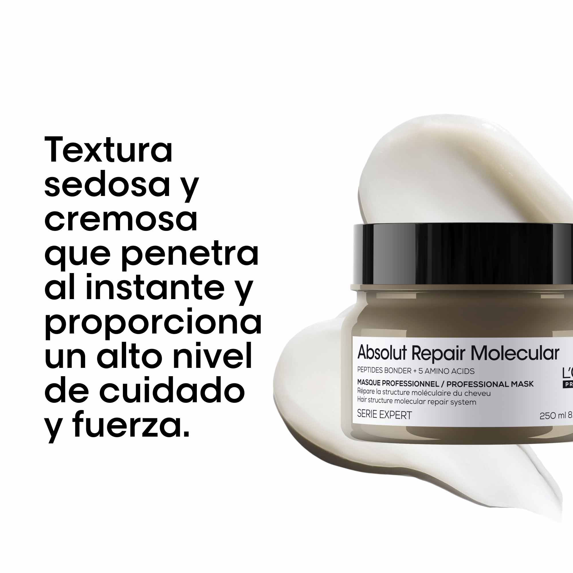 L'Oréal Professionnel Mascarilla Capilar Absolut Repair Molecular Mascarilla 250ml Roberta Beauty Club Tienda Online Productos de Peluqueria