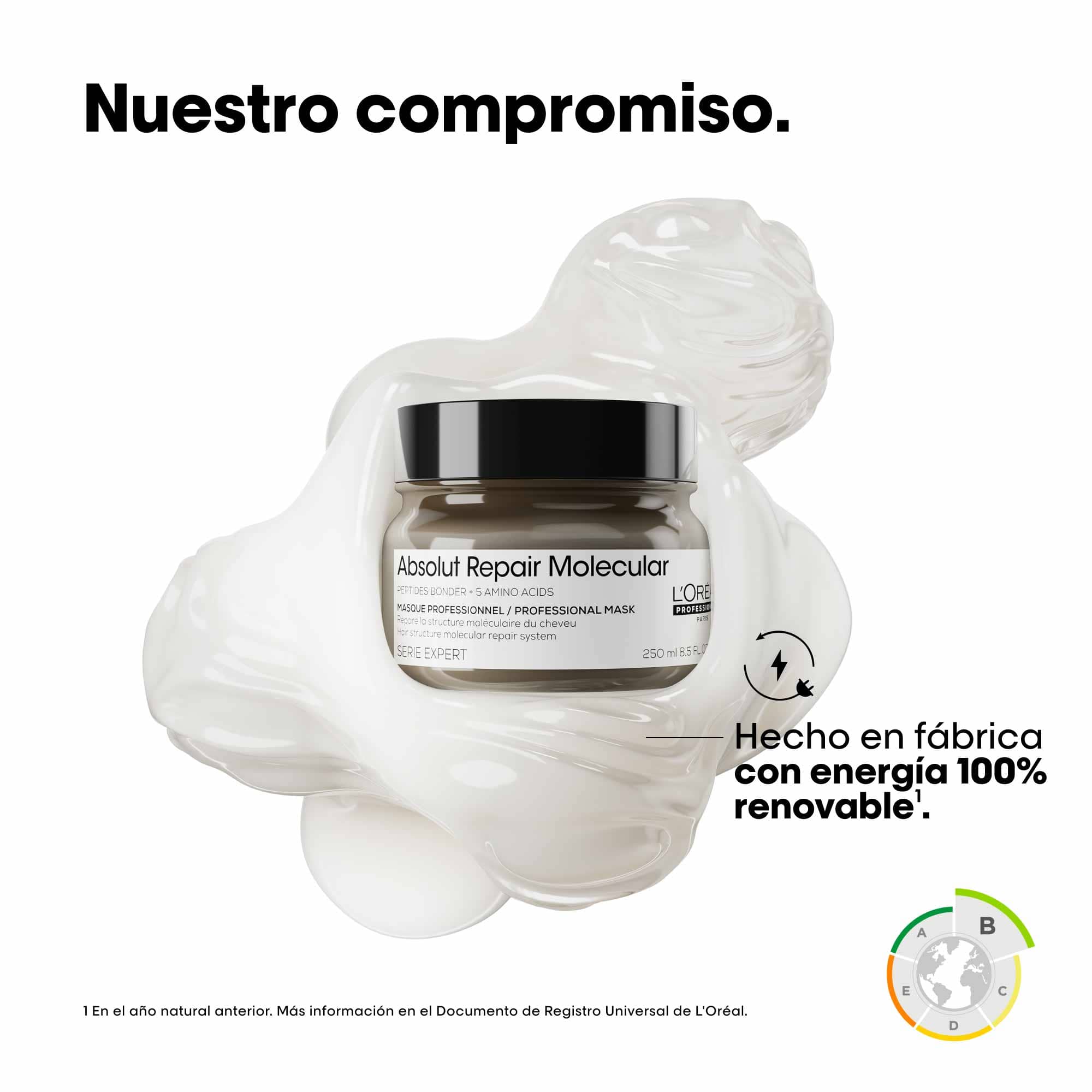 L'Oréal Professionnel Mascarilla Capilar Absolut Repair Molecular Mascarilla 250ml Roberta Beauty Club Tienda Online Productos de Peluqueria