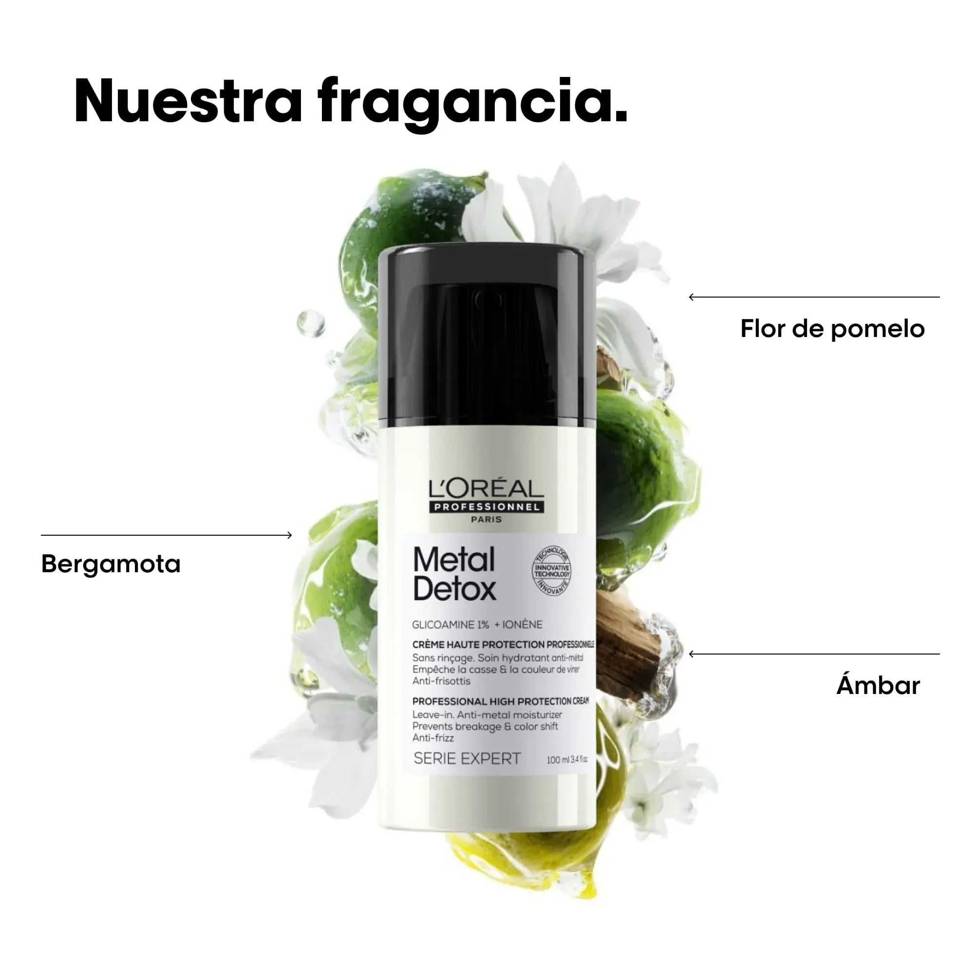 L'Oréal Professionnel Tratamiento Crema Metal Detox 100ml Roberta Beauty Club Tienda Online Productos de Peluqueria