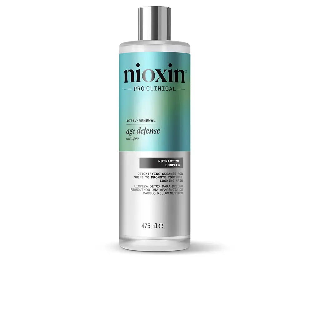 Nioxin Tratamiento Nioxin AGE DEFENSE Champú Anti Envejecimiento 475 ml Roberta Beauty Club Tienda Online Productos de Peluqueria