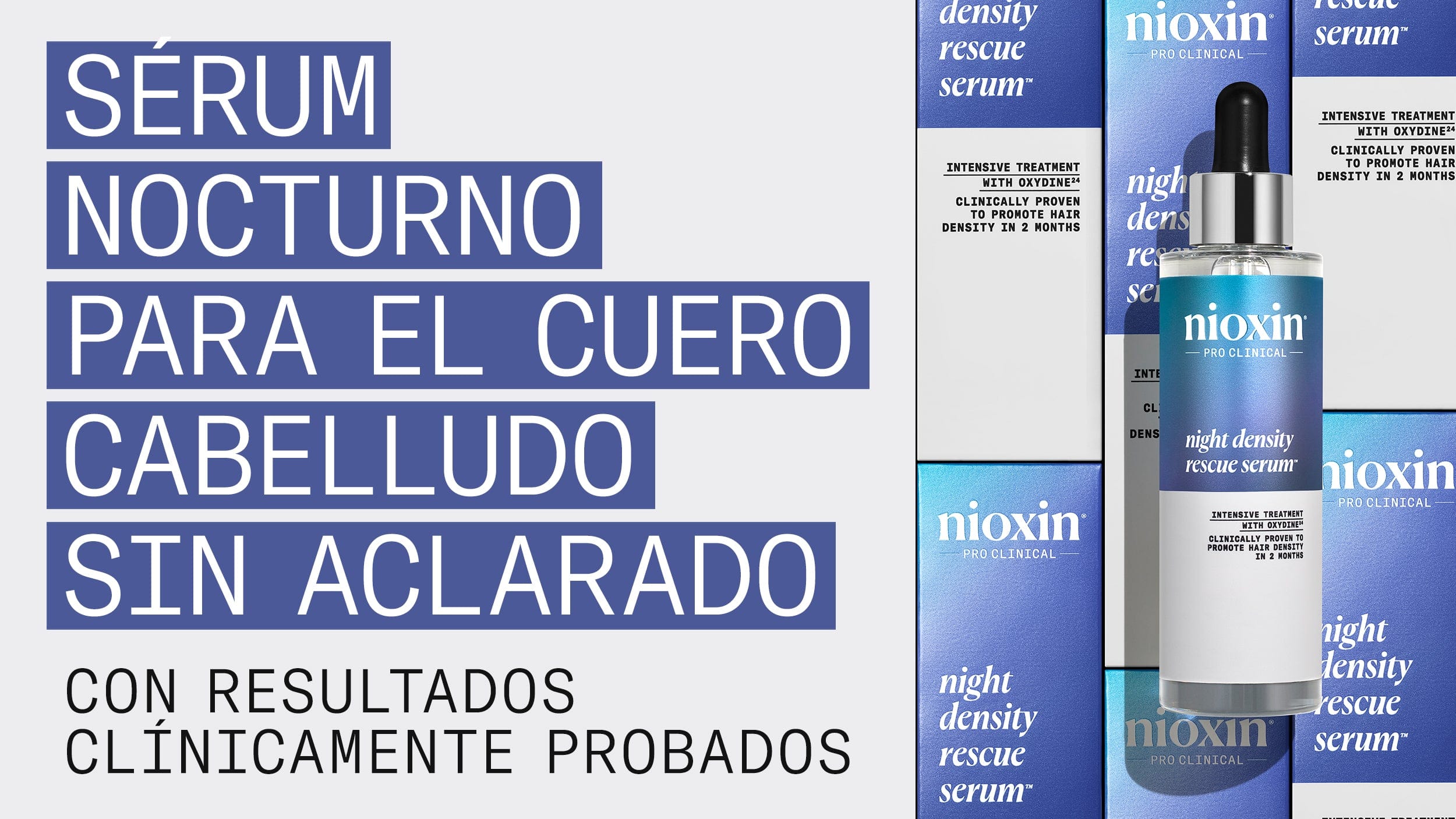 Nioxin Tratamiento Nioxin Night Density Rescue 70ml Roberta Beauty Club Tienda Online Productos de Peluqueria