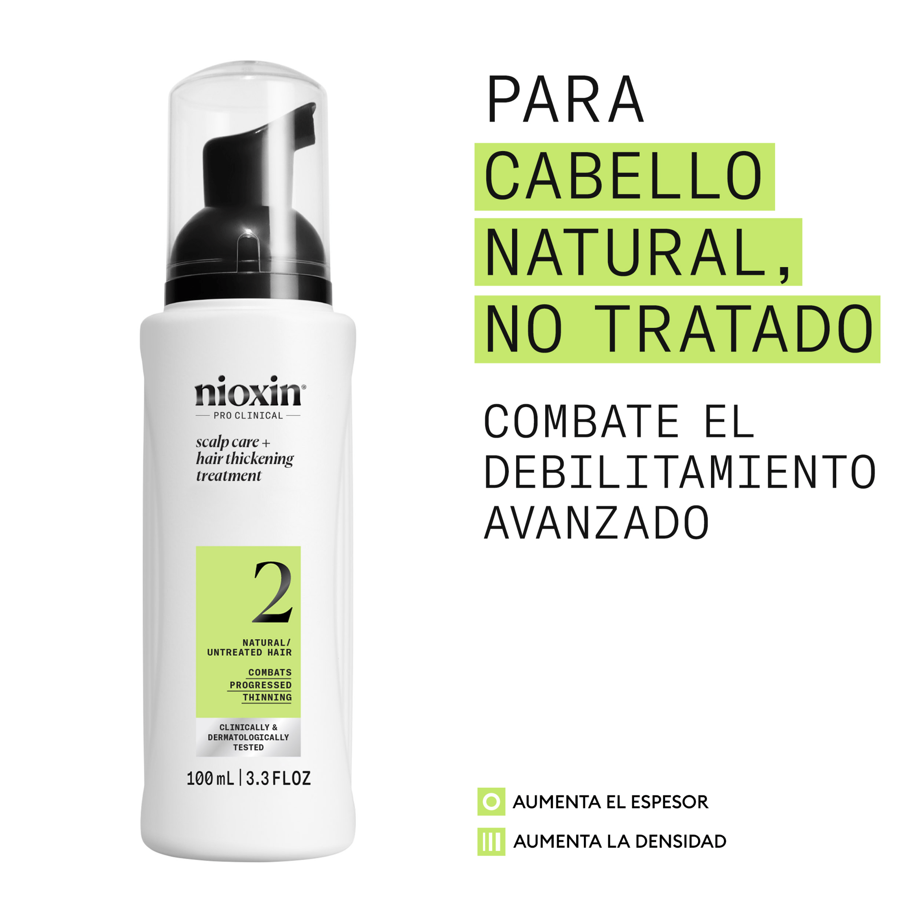 Nioxin Tratamiento SYSTEM 2 Treatment -Paso 3-100ml Roberta Beauty Club Tienda Online Productos de Peluqueria