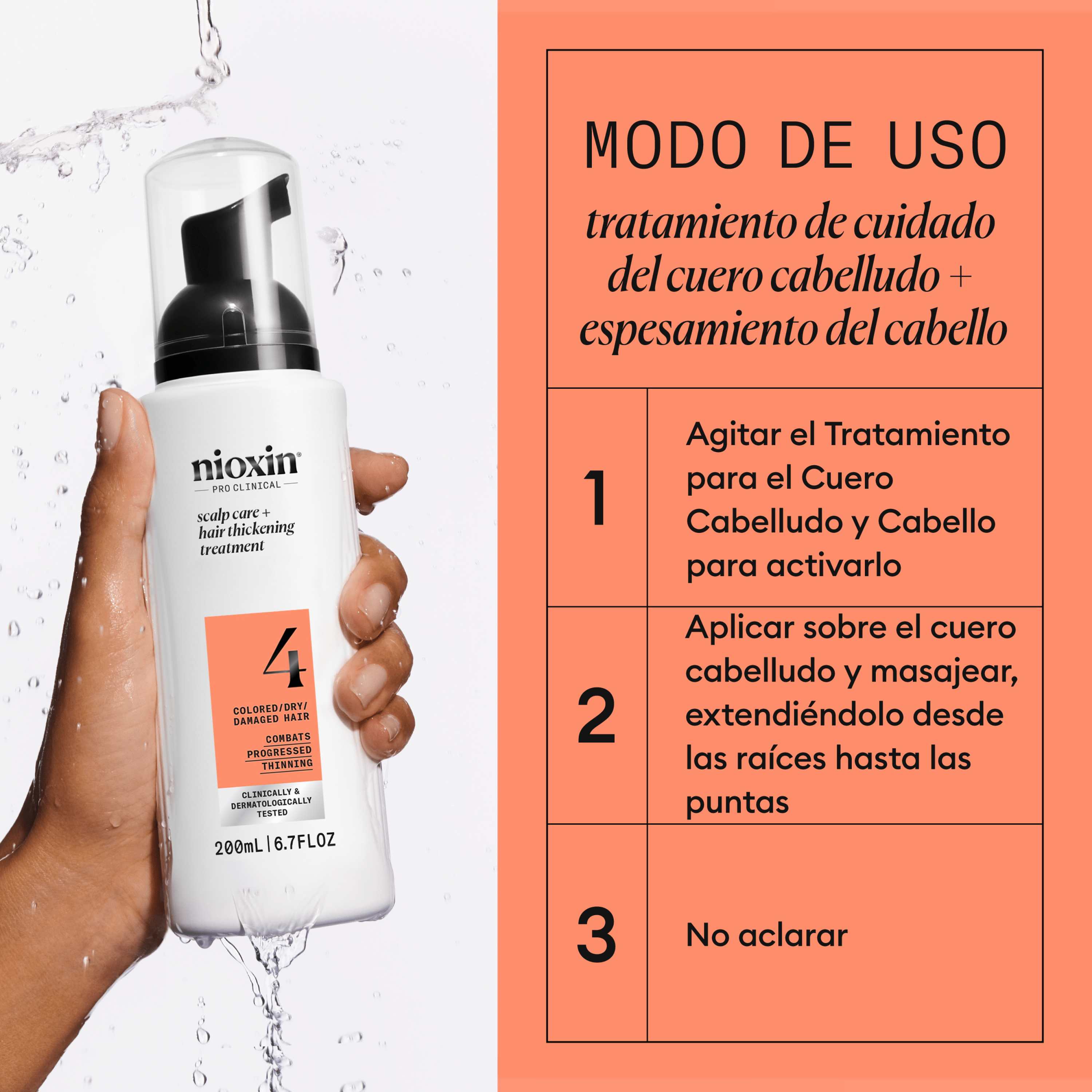 Nioxin Tratamiento SYSTEM 4 Treatment -Paso 3-100ml Roberta Beauty Club Tienda Online Productos de Peluqueria