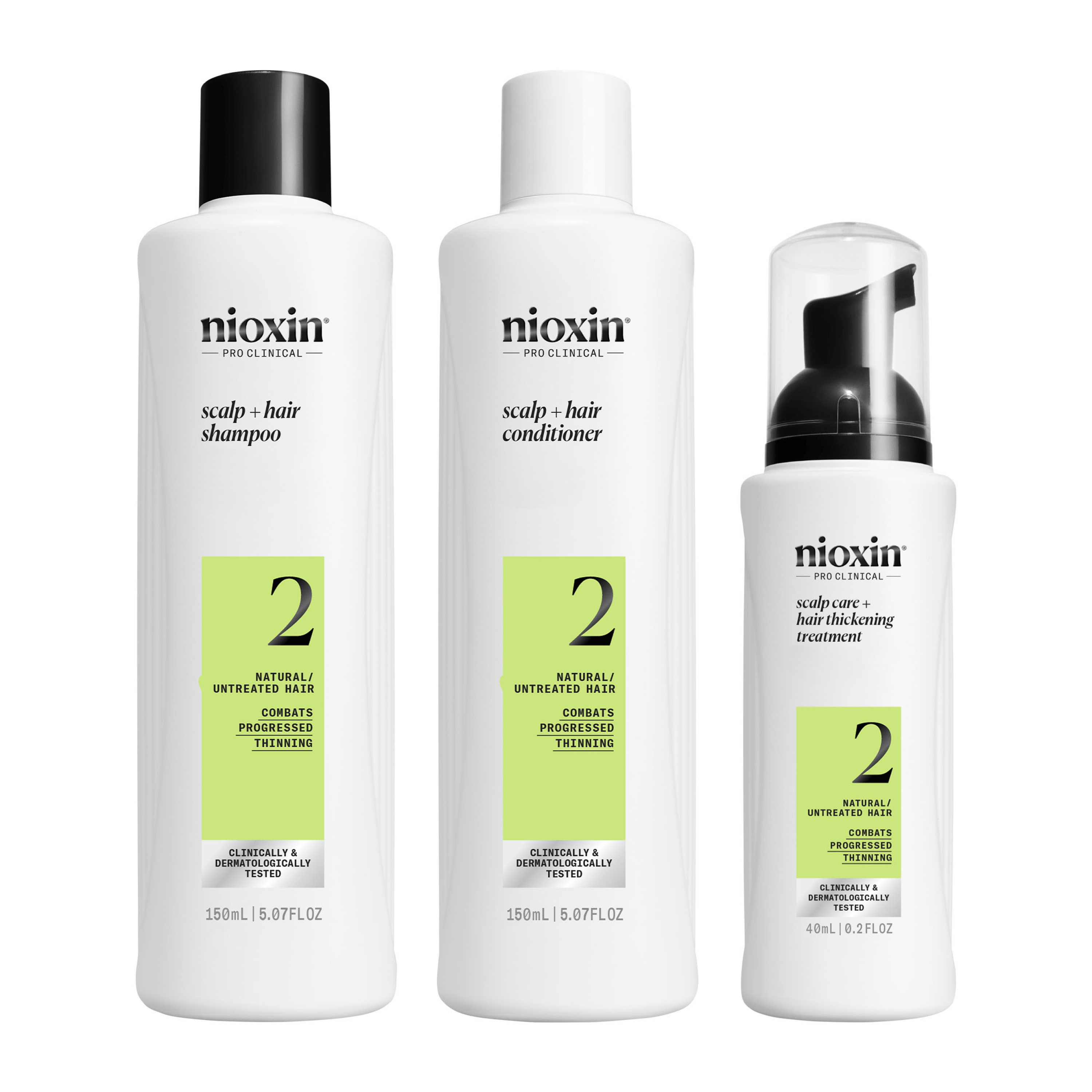 Nioxin Tratamiento SYSTEM Kit 2 Champú 150ml + Acondicionador 150ml + Tratamiento 50ml Roberta Beauty Club Tienda Online Productos de Peluqueria