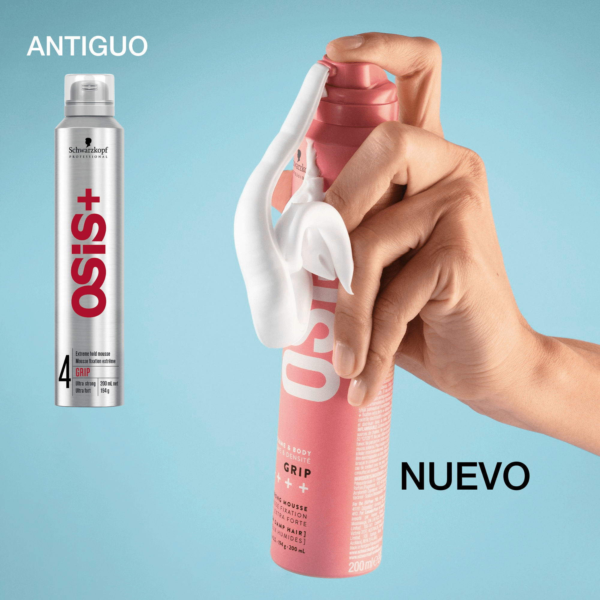 Osis Nuevo Hair Styling Products OSiS Grip 200ml Roberta Beauty Club Tienda Online Productos de Peluqueria