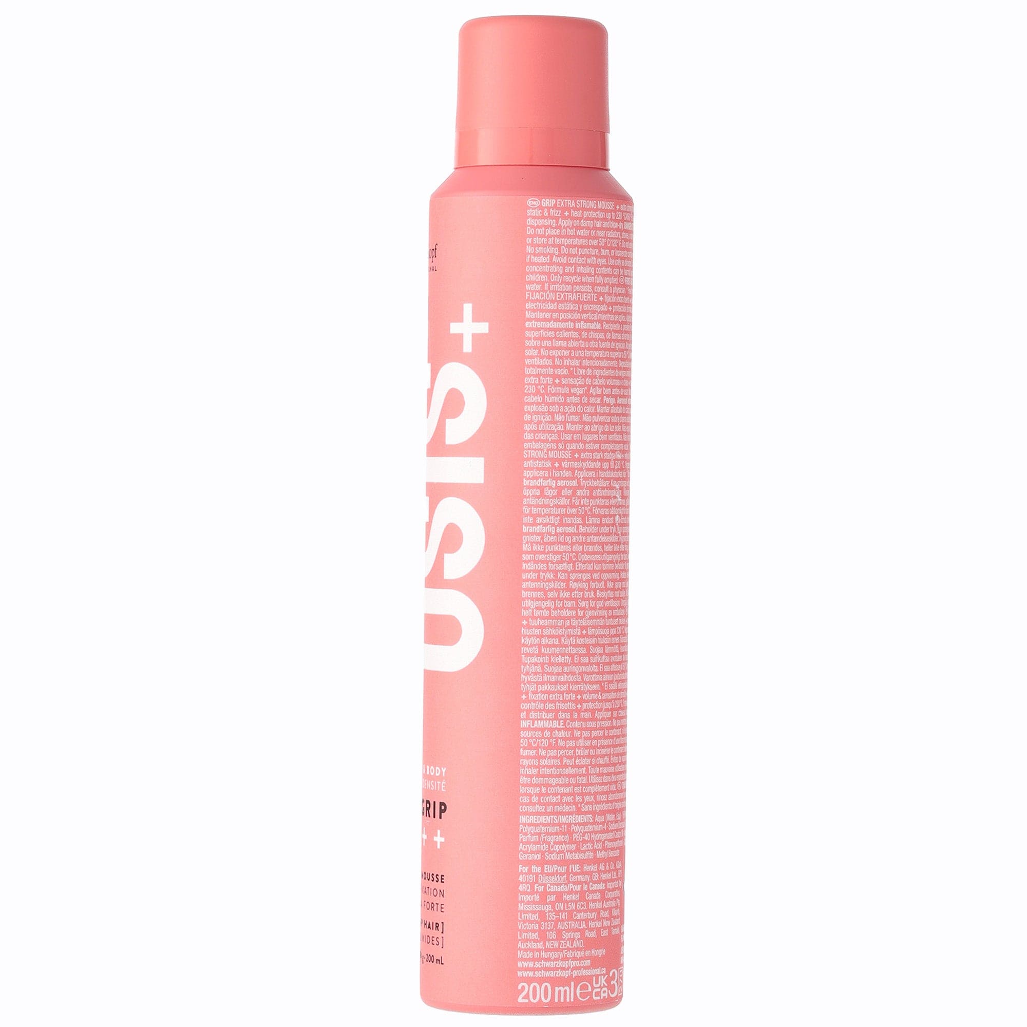 Osis Nuevo Hair Styling Products OSiS Grip Espuma 200ml Roberta Beauty Club Tienda Online Productos de Peluqueria